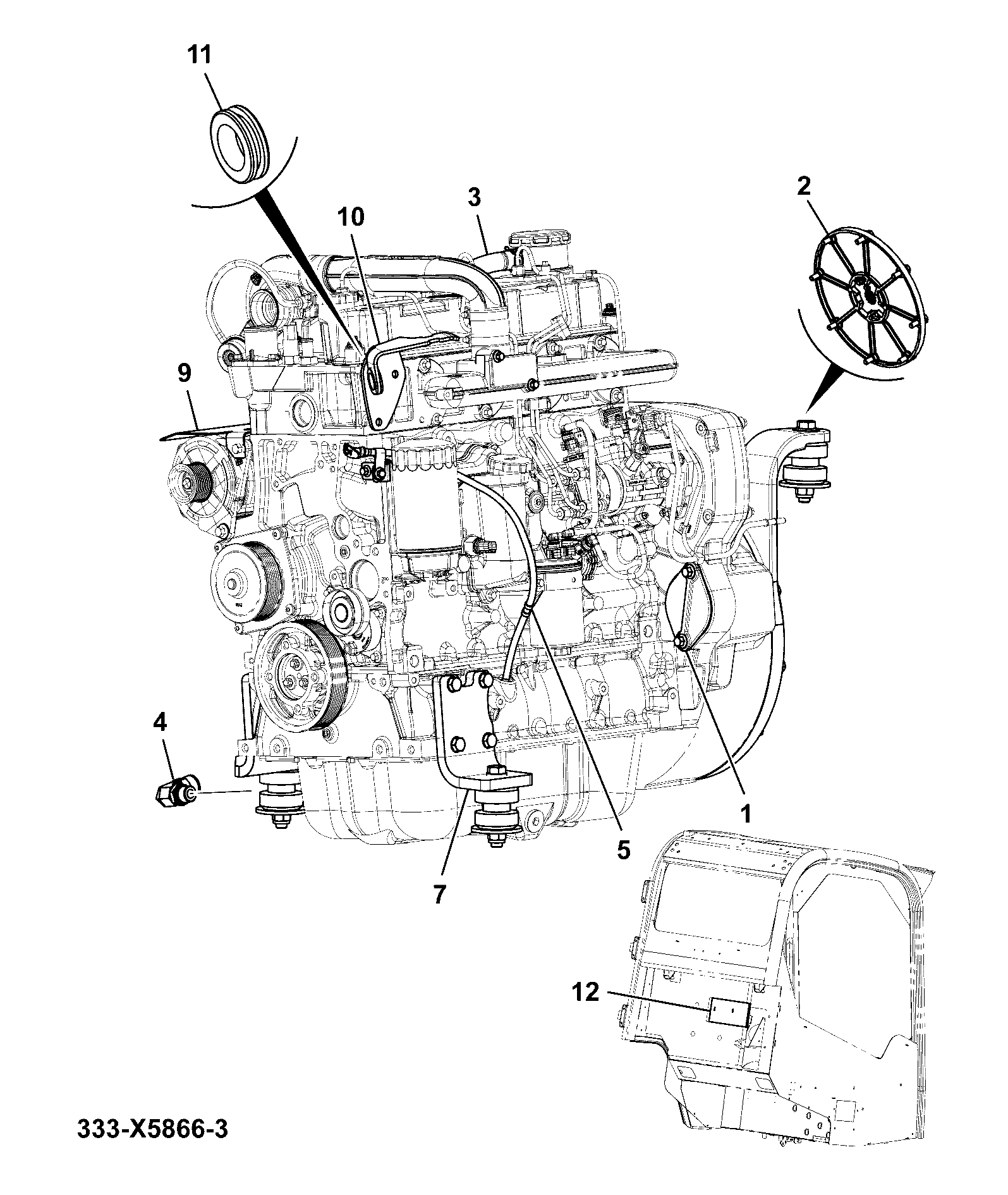 Щуп 320/20829 JCB