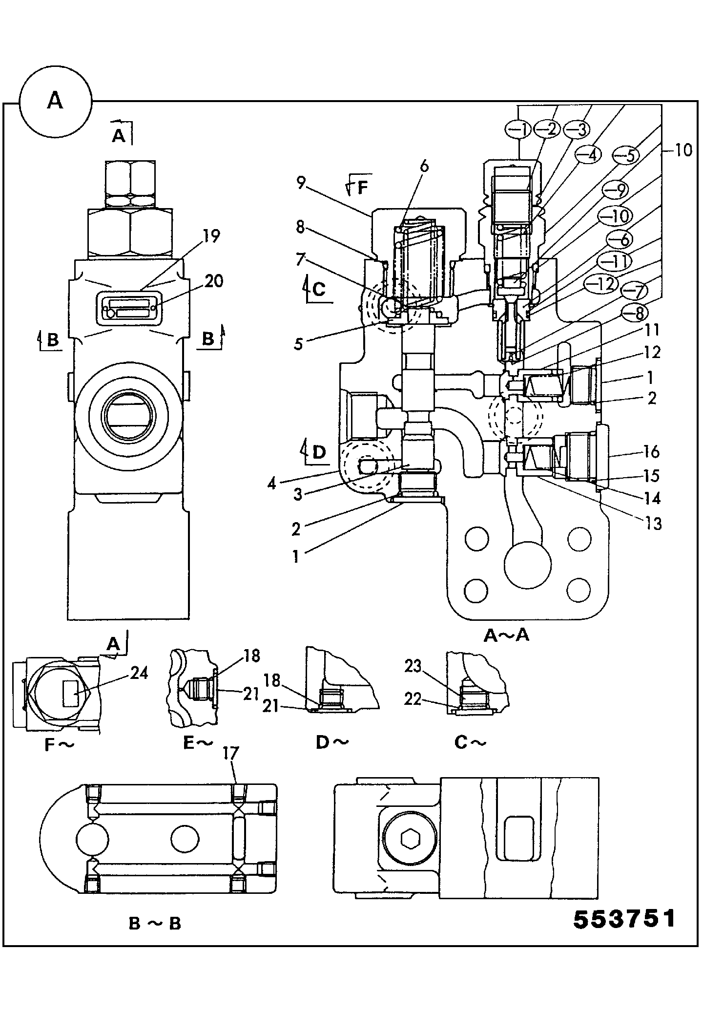 Кольцо LMS0015 JCB