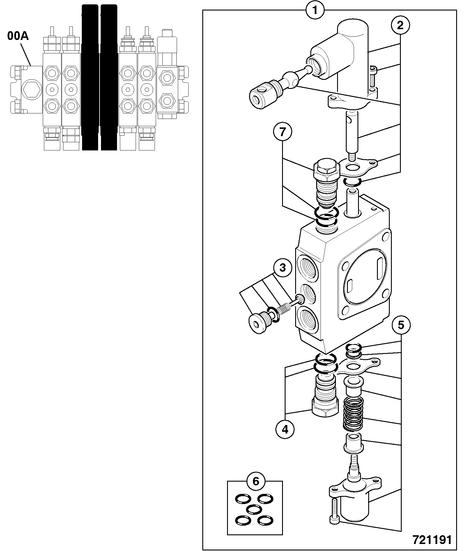 Клапан 25/223297 JCB
