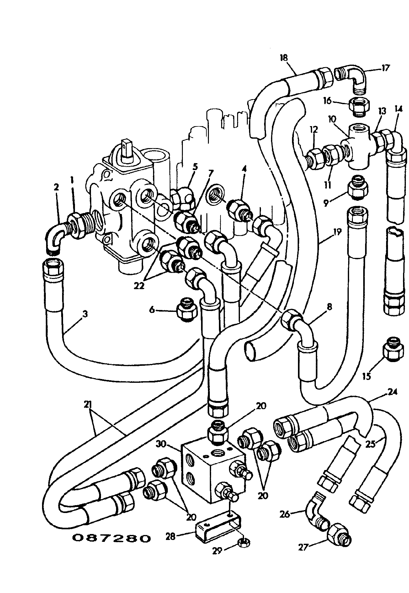 Гайка 1340/1603 JCB