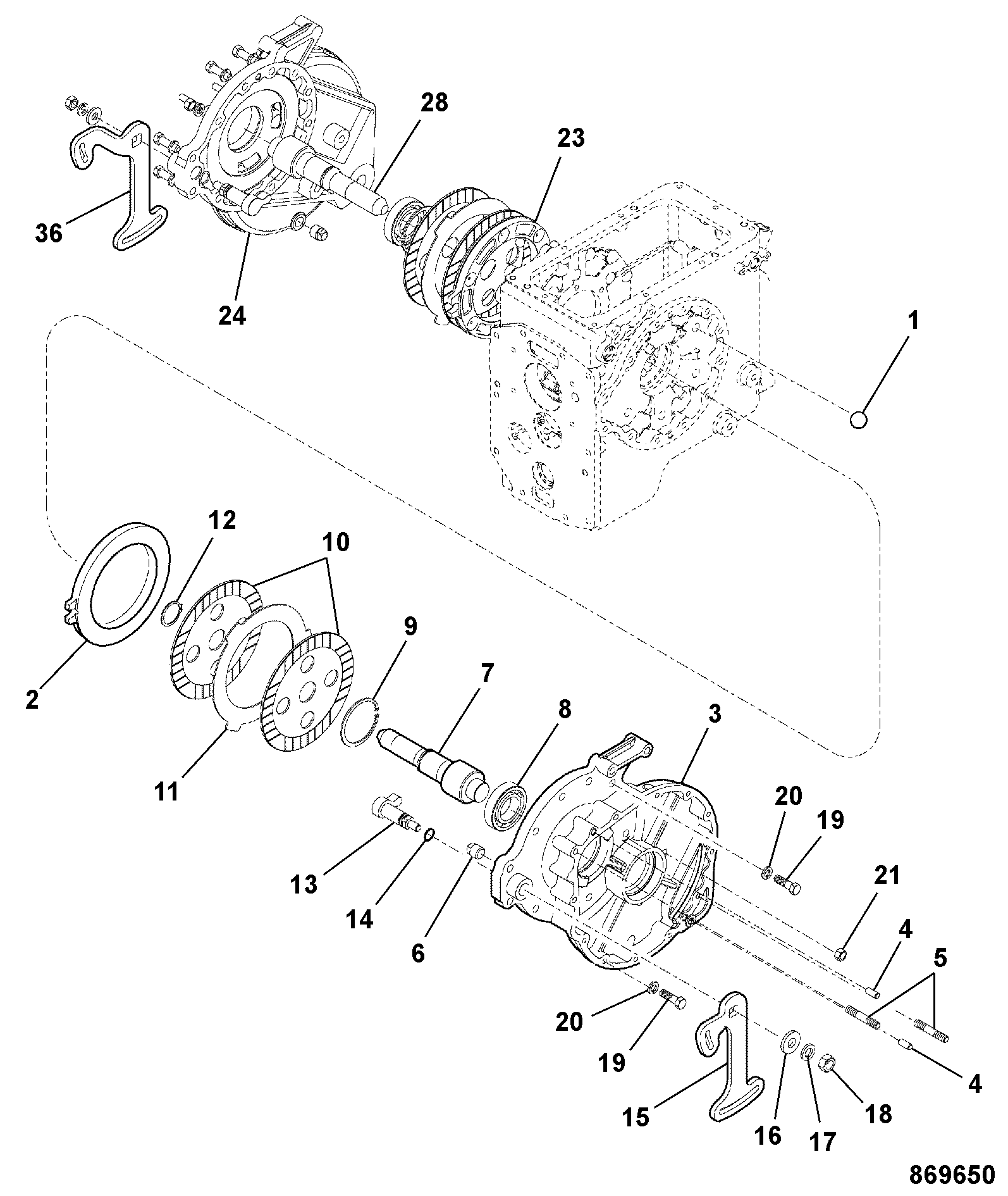 Корпус 353/01837 JCB