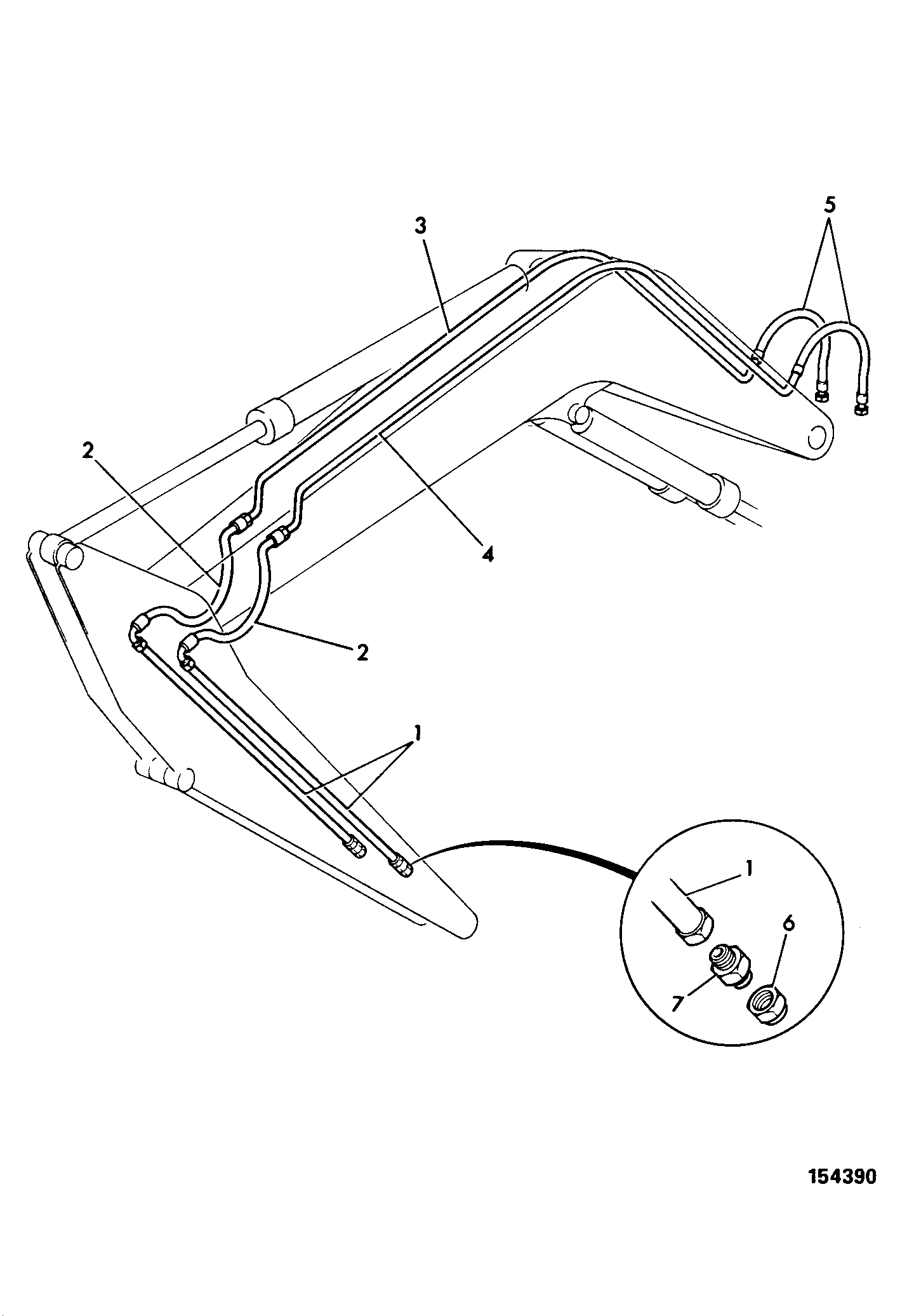Шланг 622/00500 JCB