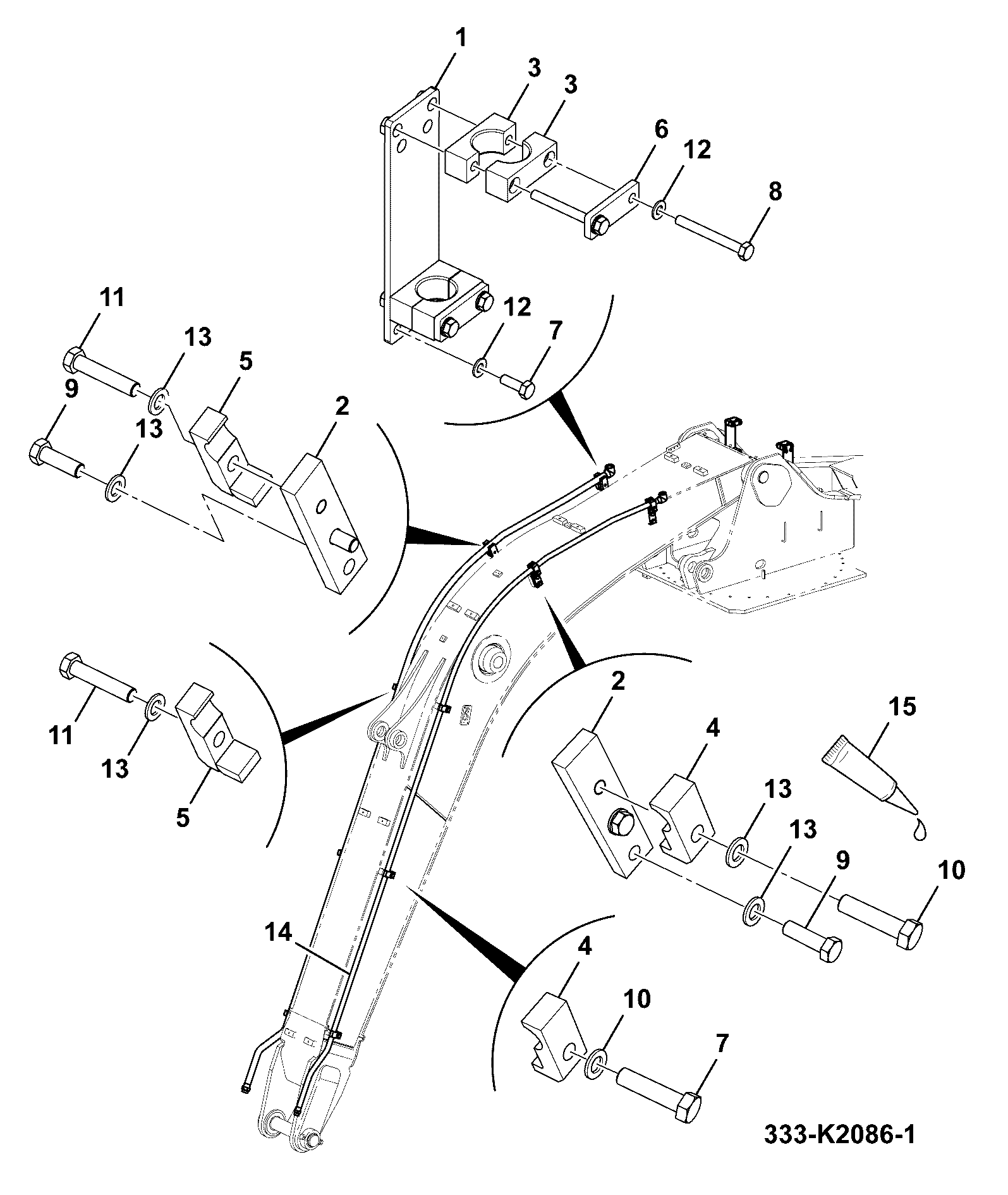Гидравлический 215/13981 JCB