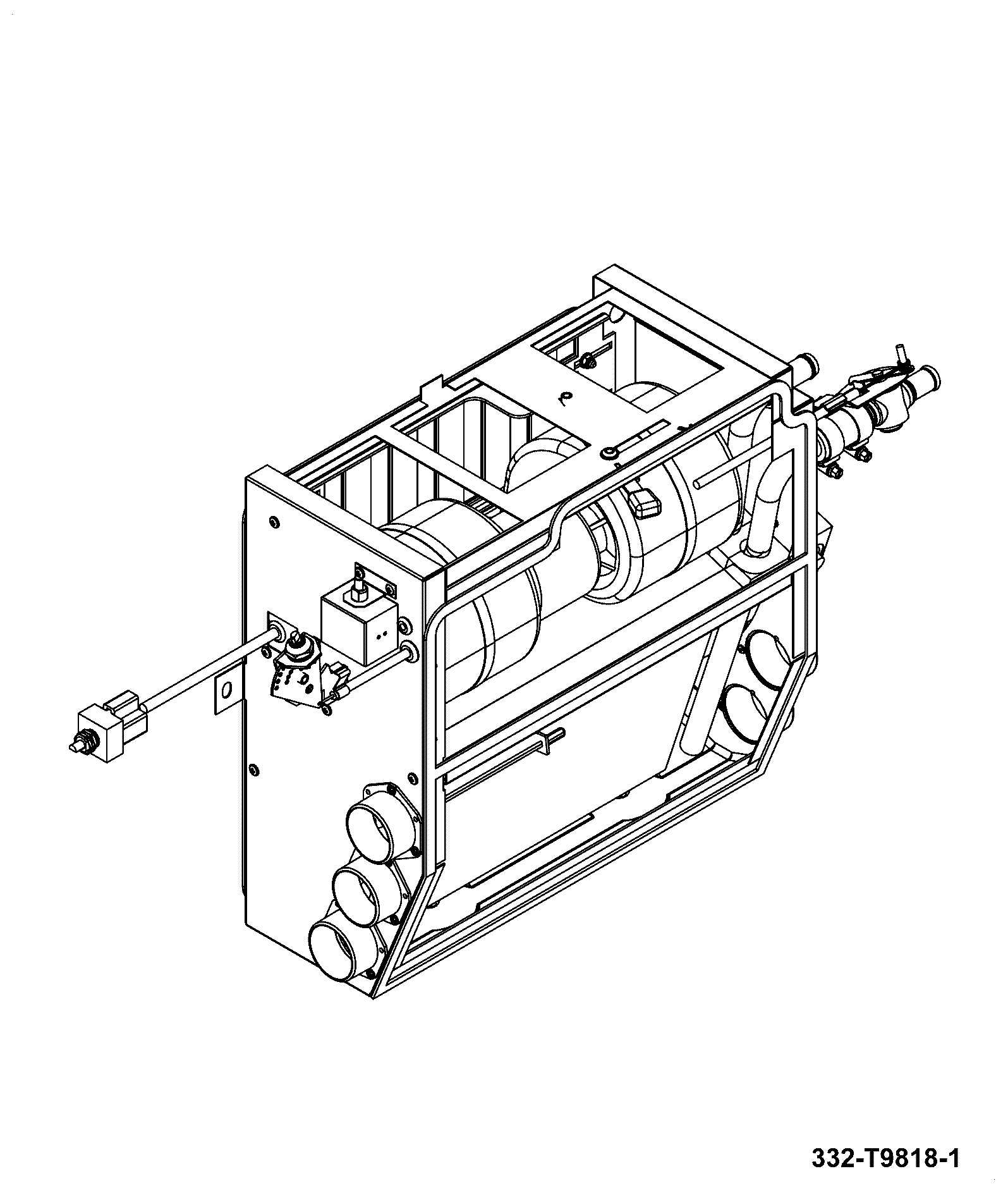 Клапан 333/C9707 JCB