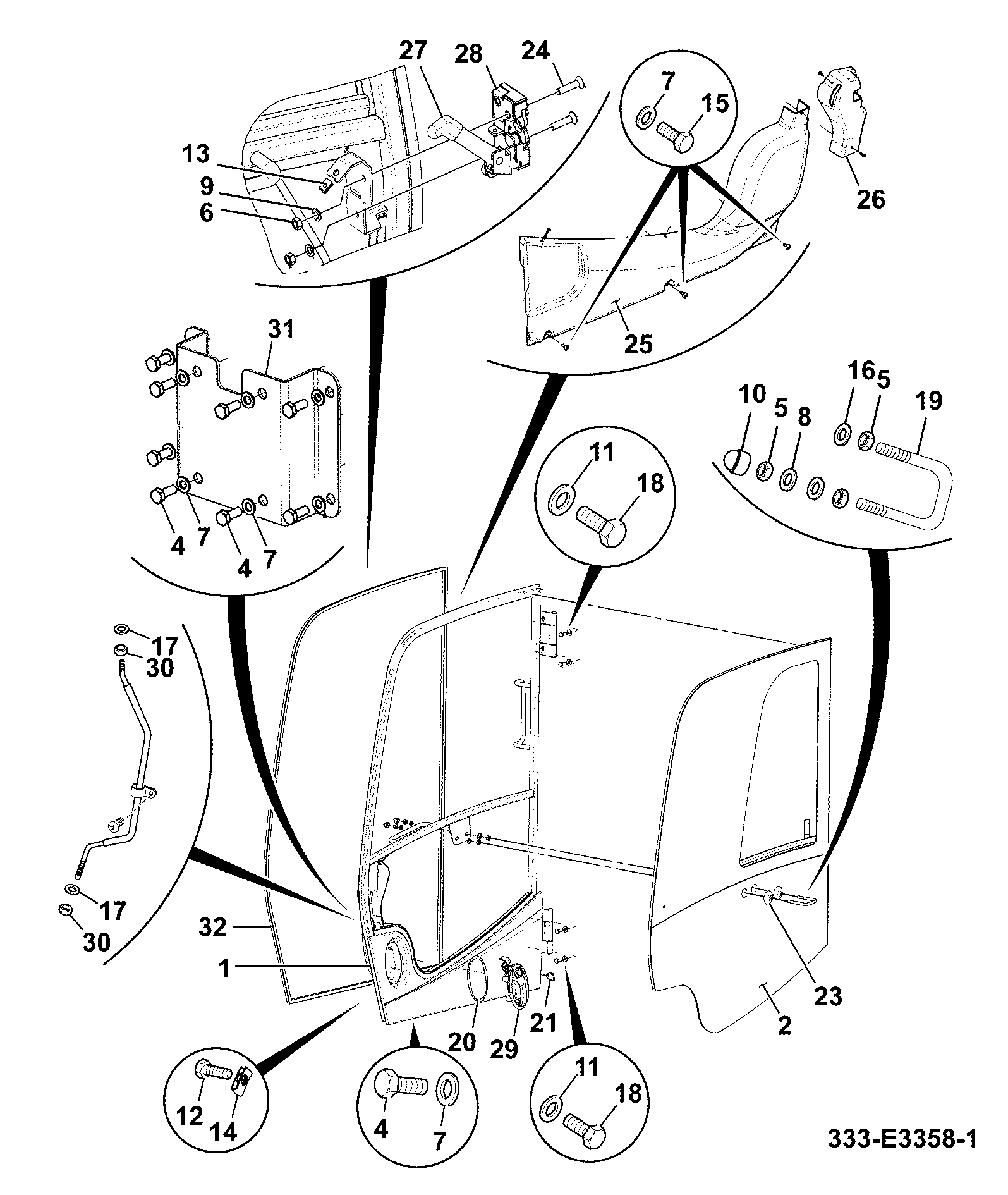 Шпонка 331/36391 JCB