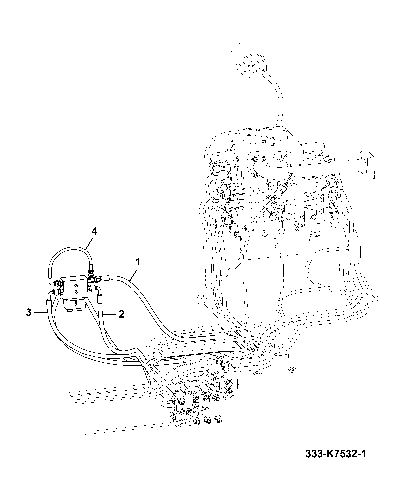 Шланг JLJ0325 JCB