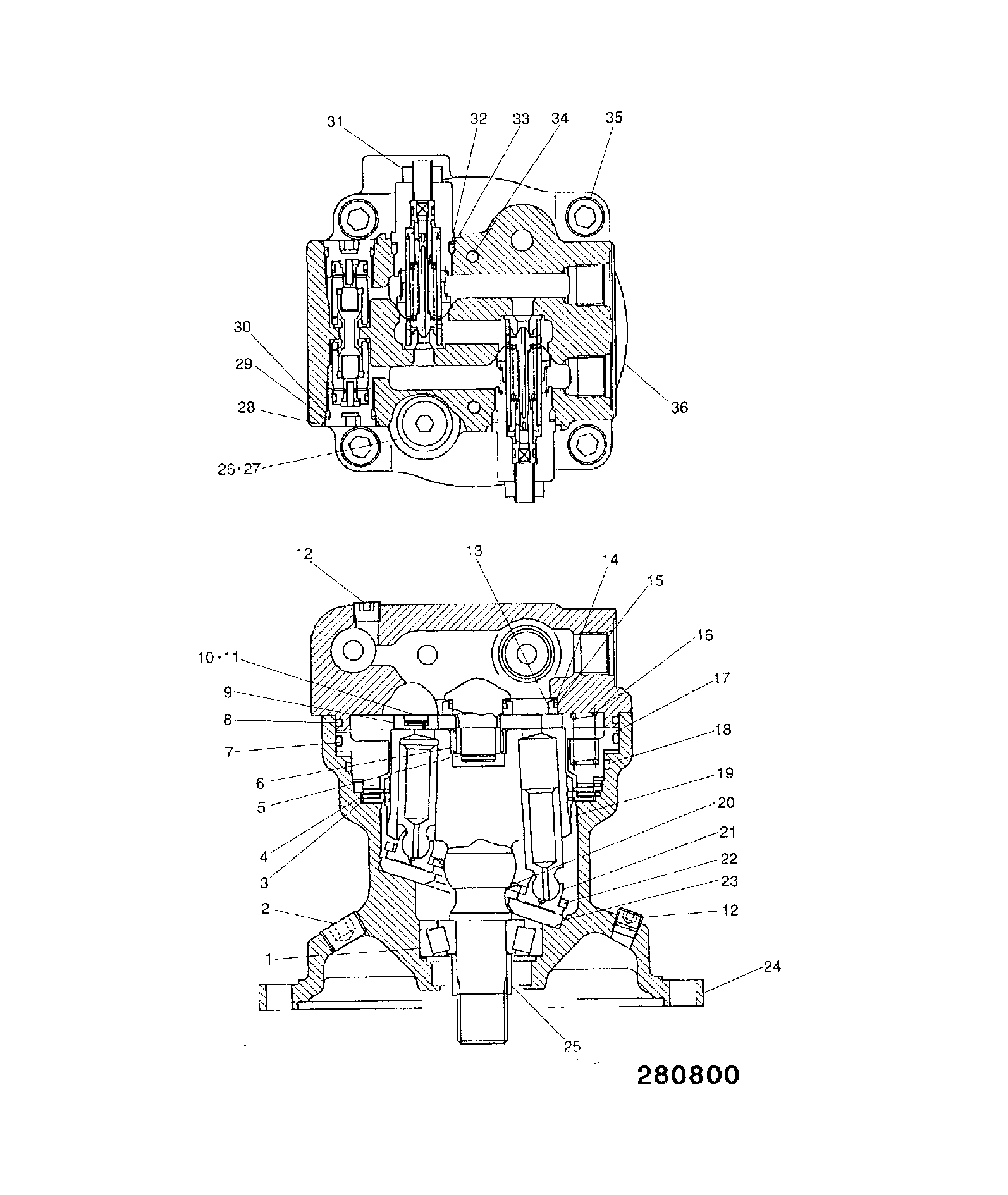 Подшипник LTM0181 JCB