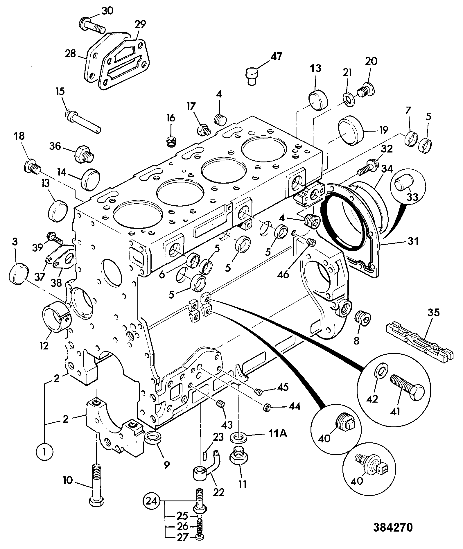 Пробка 333/H3725 JCB
