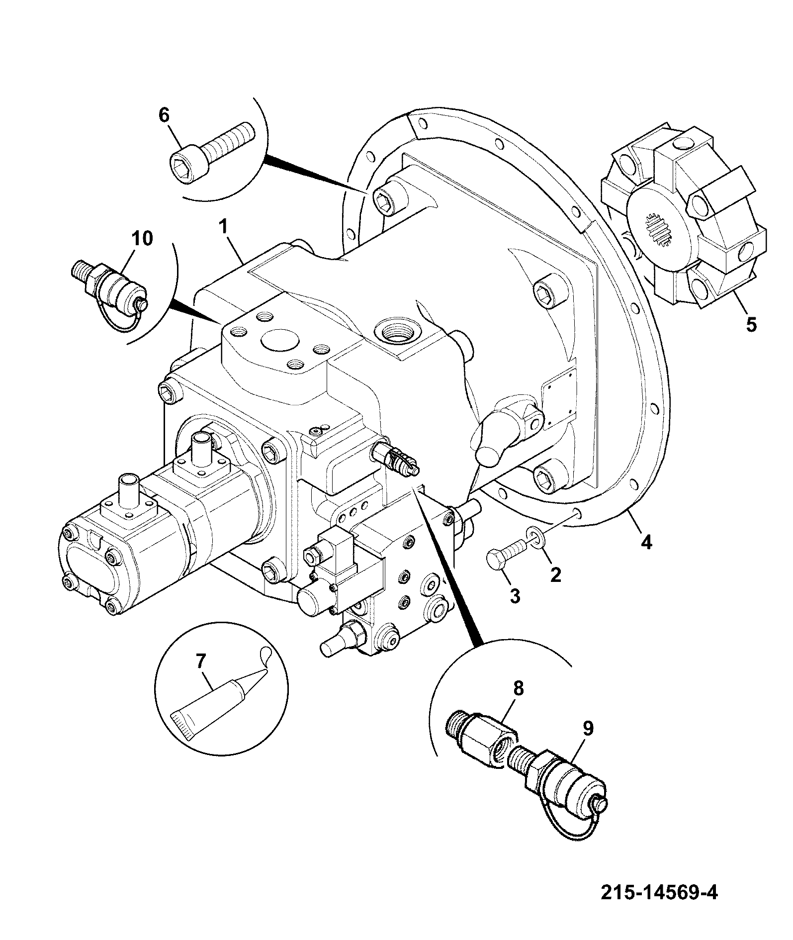 муфта 331/67249 JCB