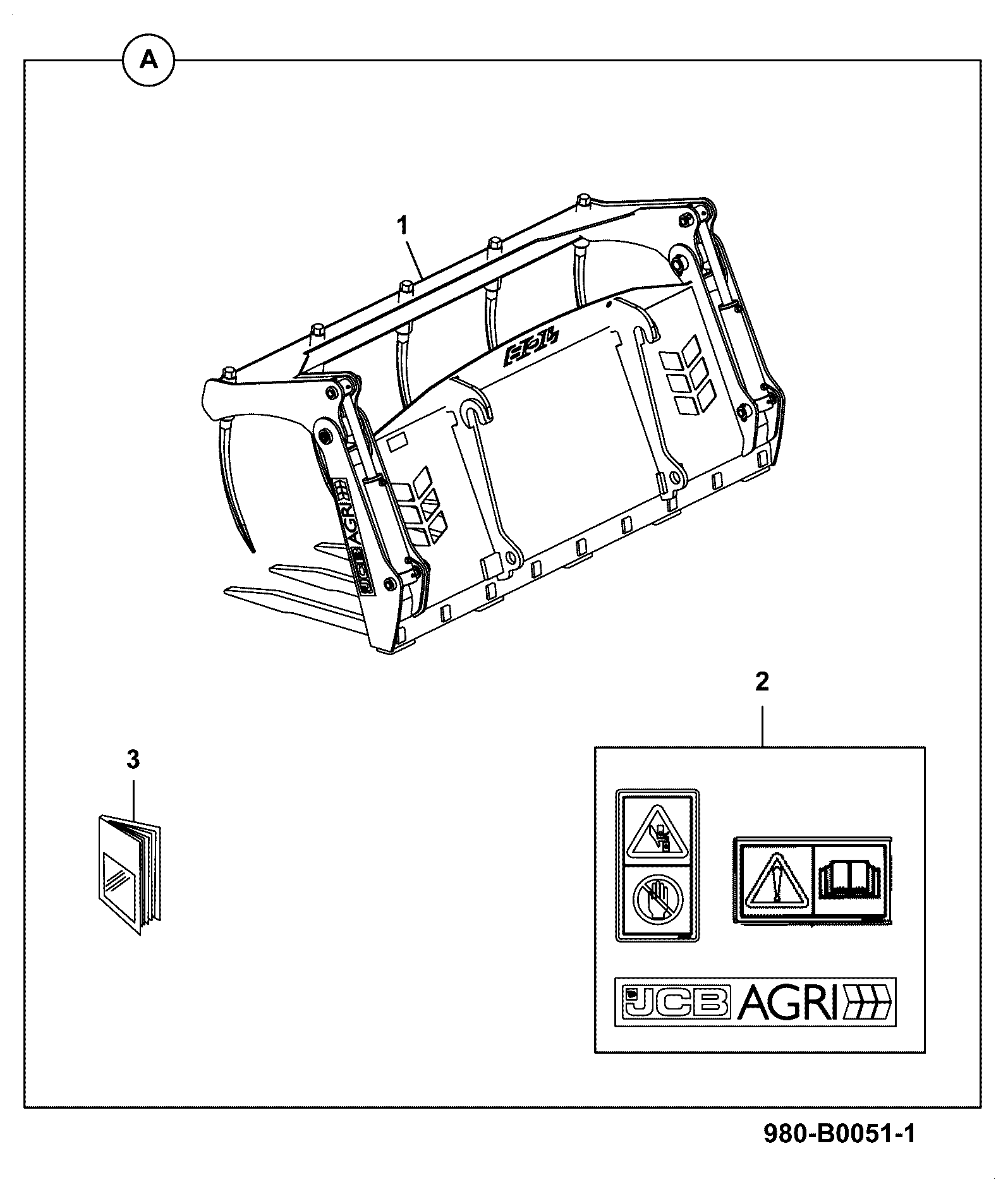 Сборка 980/B0051 JCB