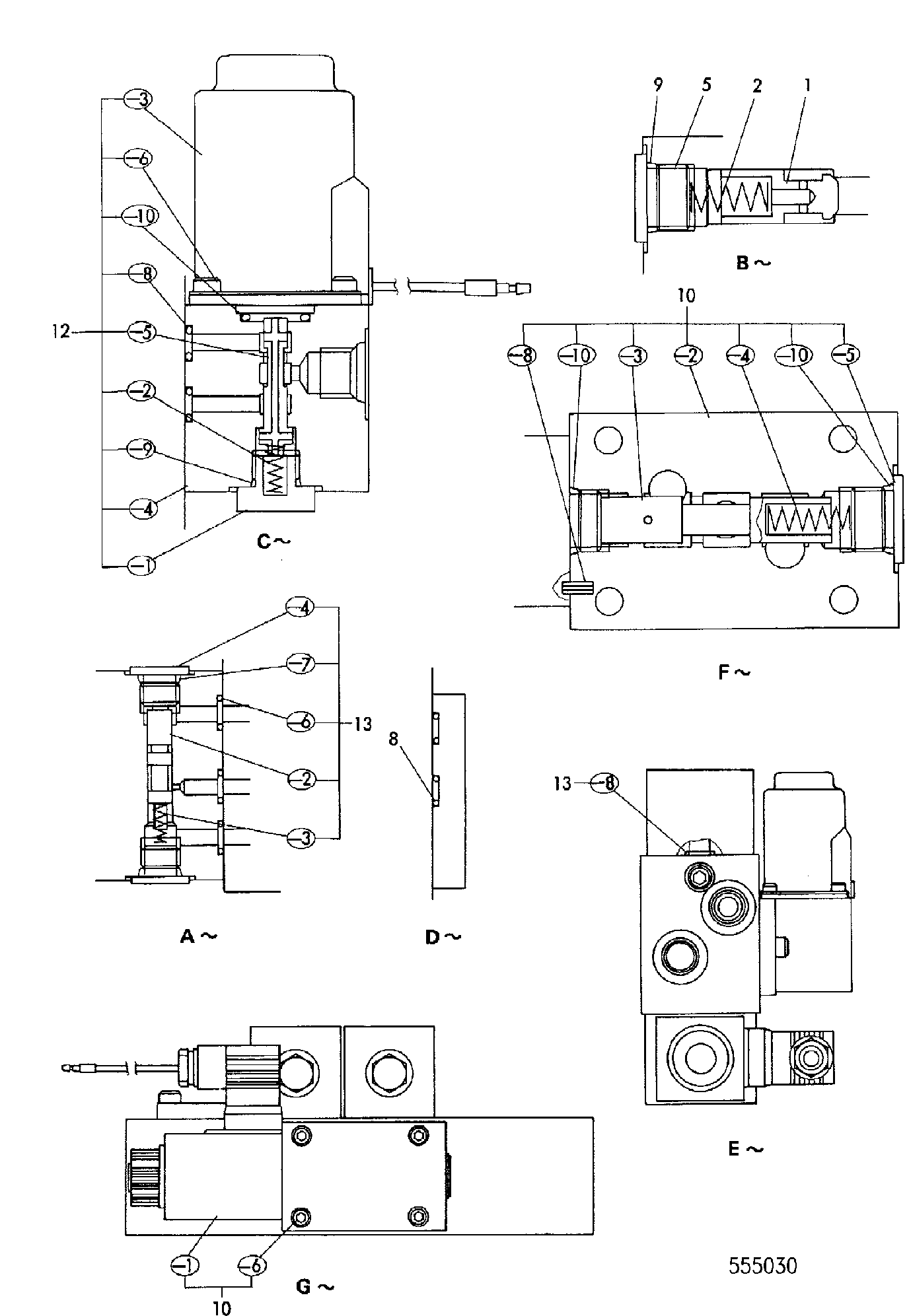 Корпус LNC0165 JCB