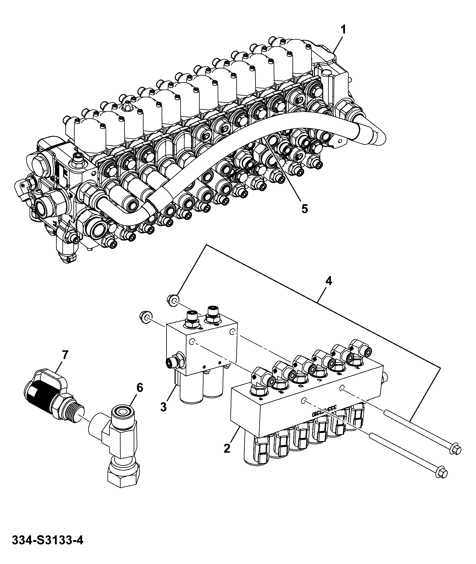 Шланг 334/U6043 JCB
