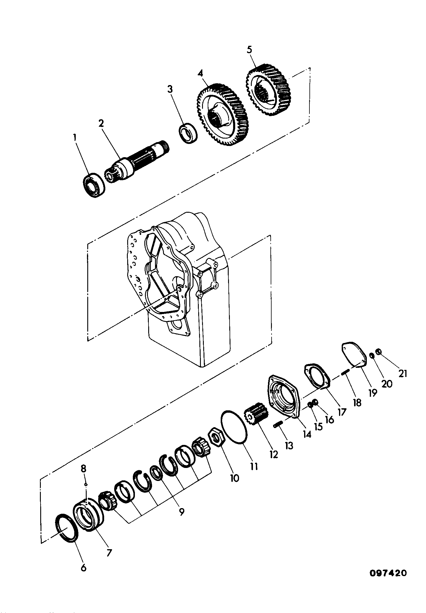 Гайка 231639 JCB