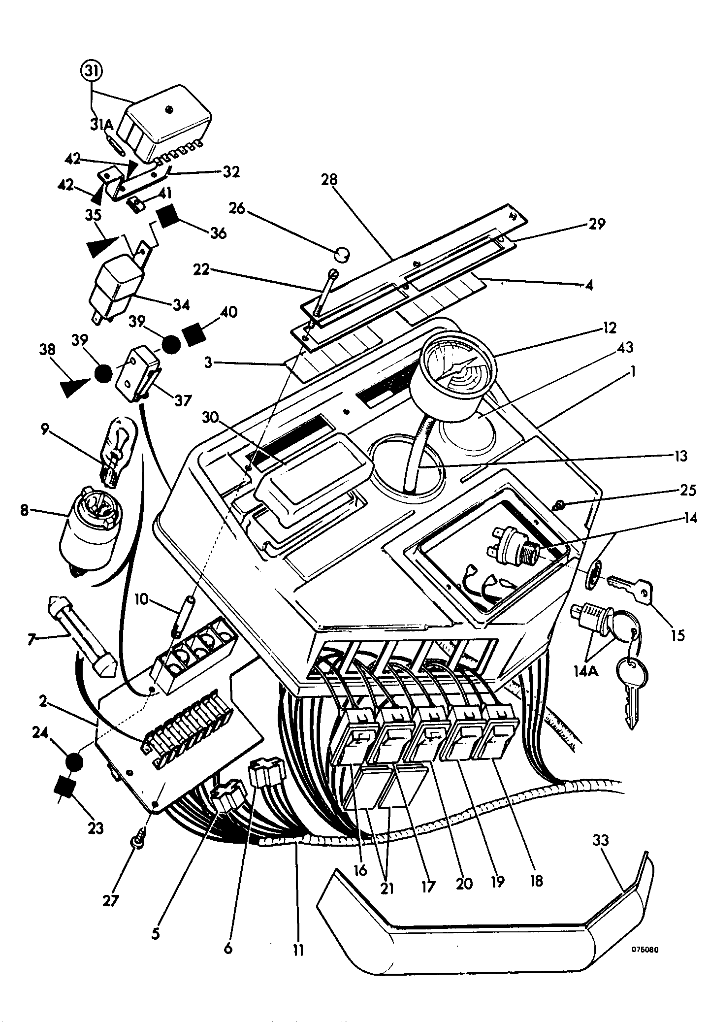 жгут проводов 331/40933 JCB
