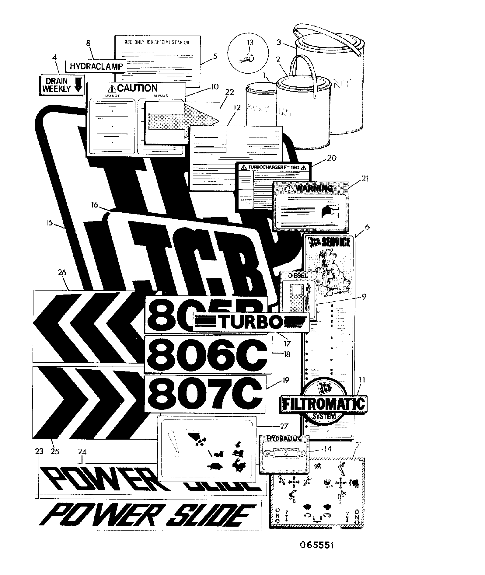 Пластина 817/00255 JCB