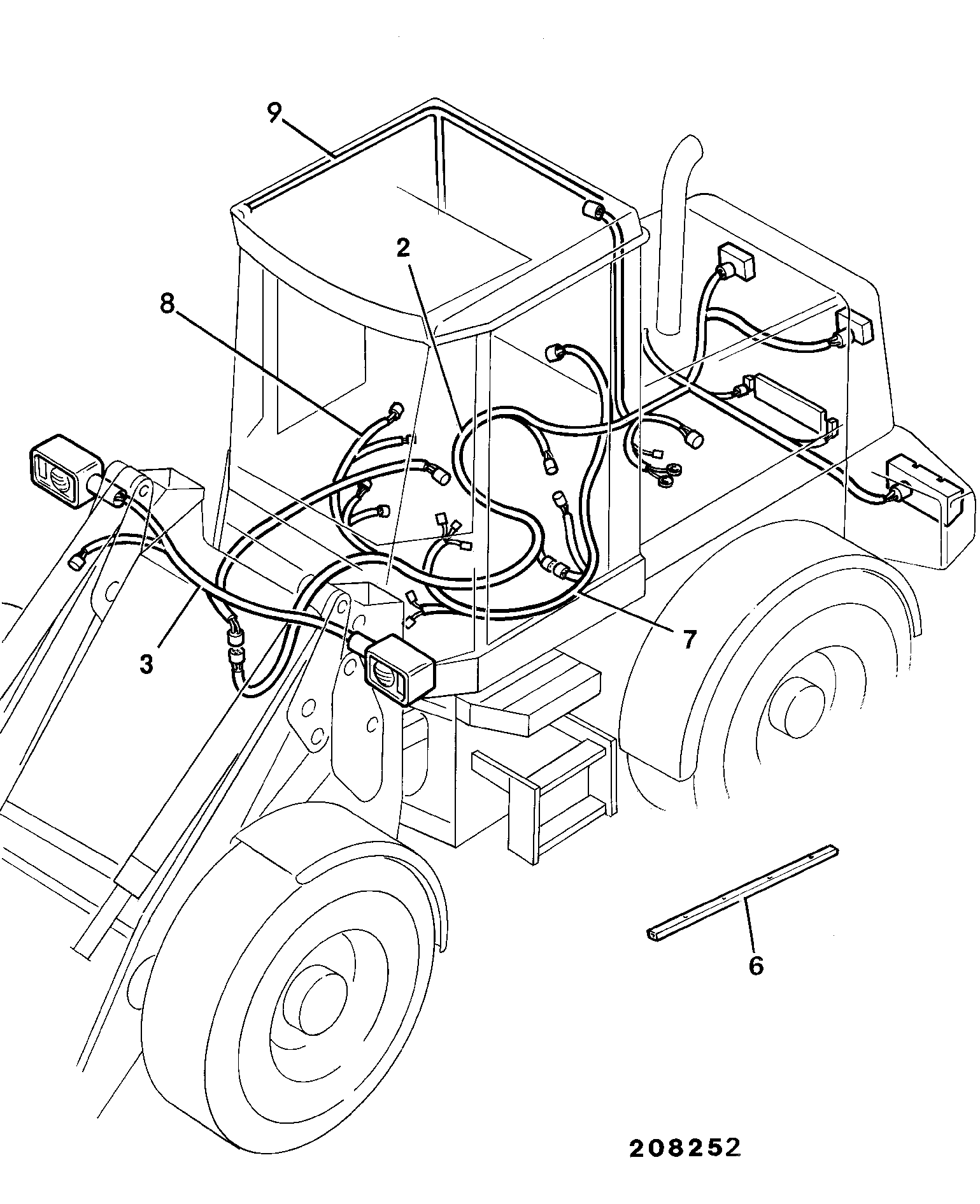 Жгут проводов 719/78100 JCB