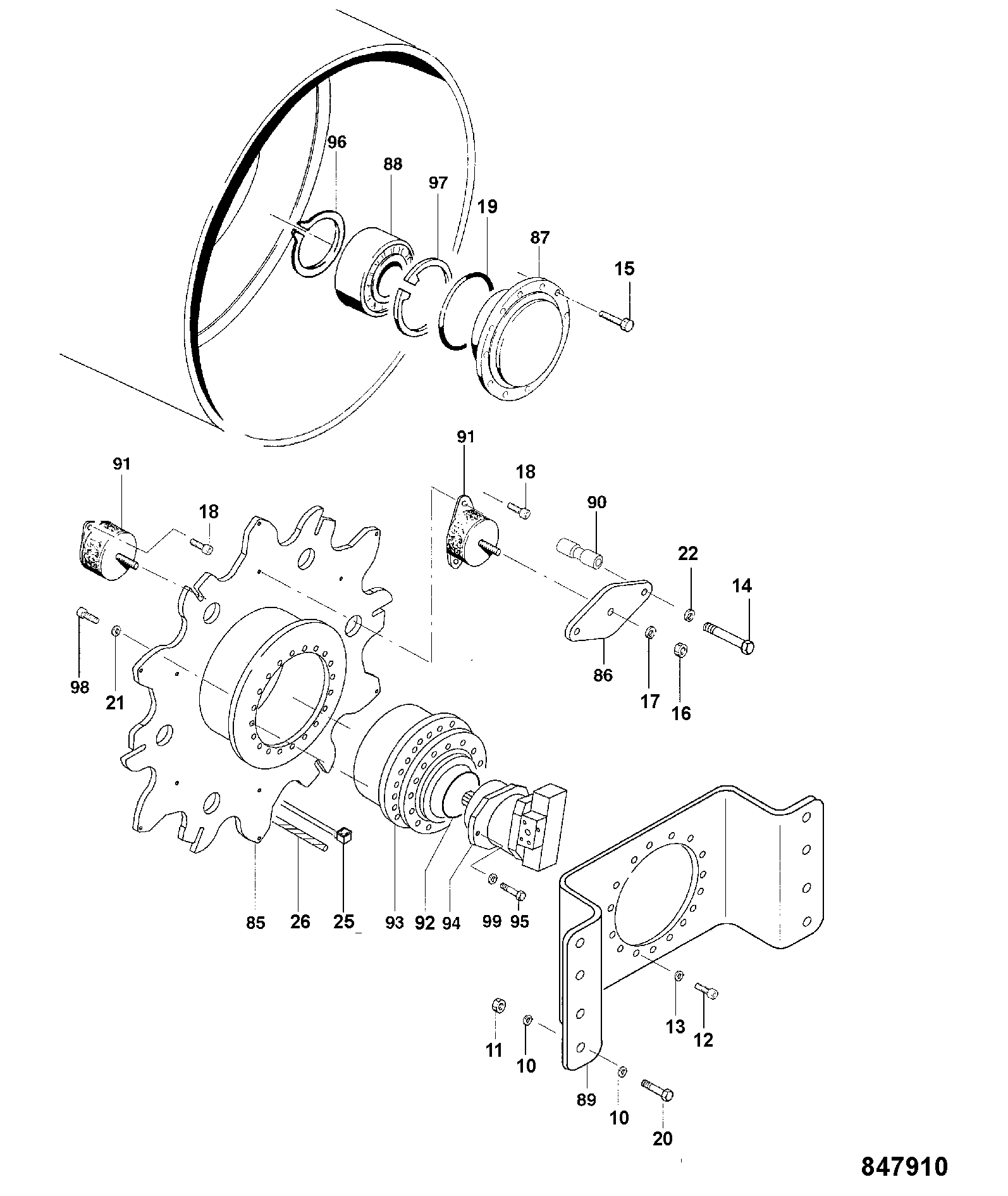 Коробка передач 7260/10305 JCB