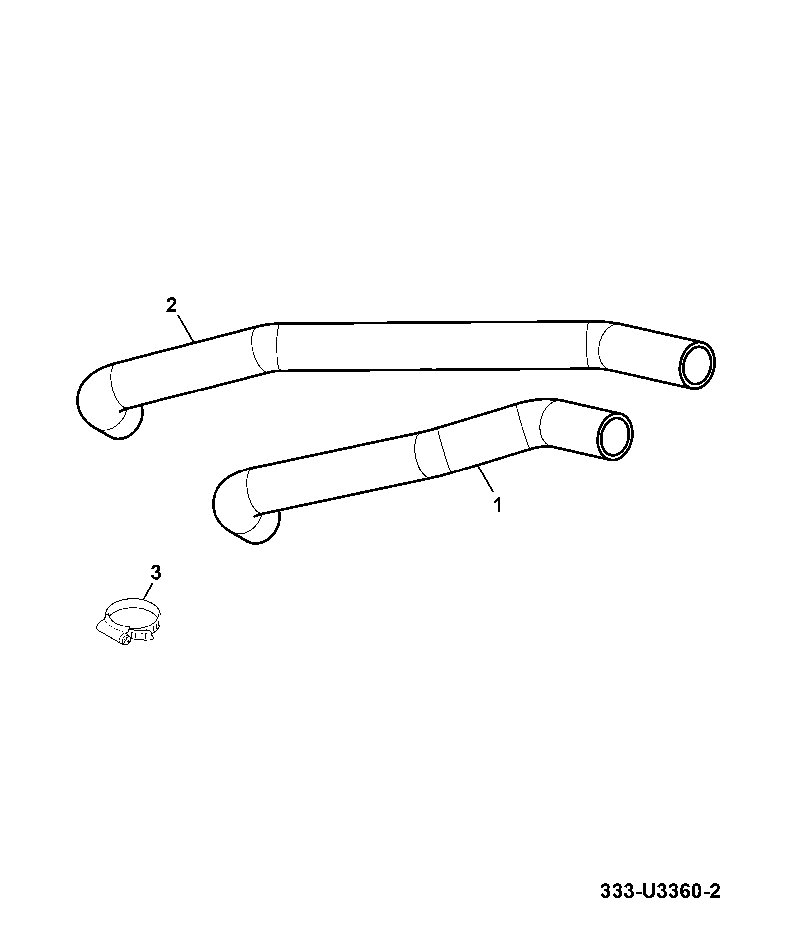 Шланг 333/U3365 JCB