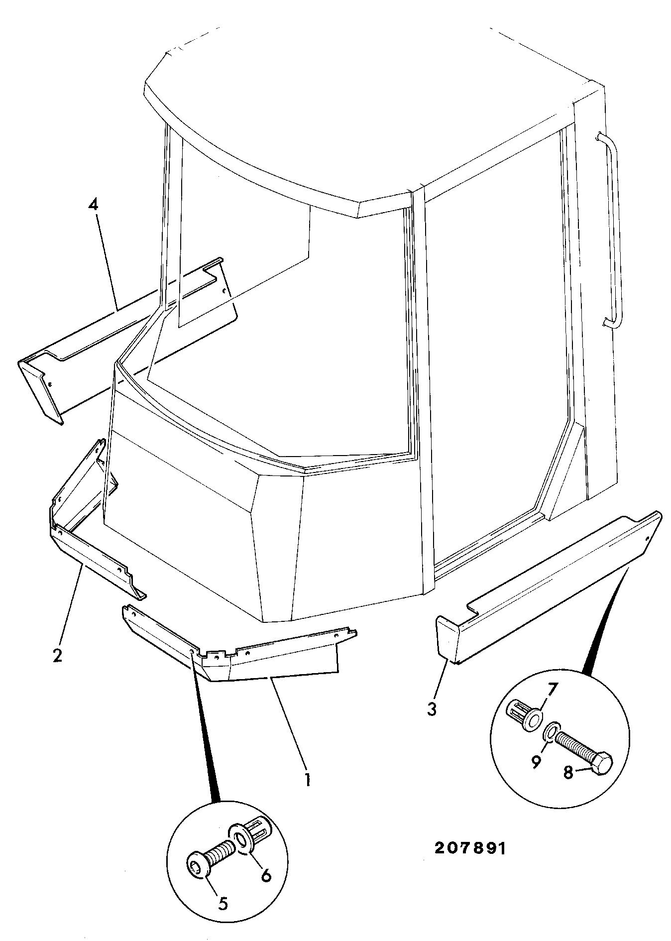 Пластина 265/00825 JCB