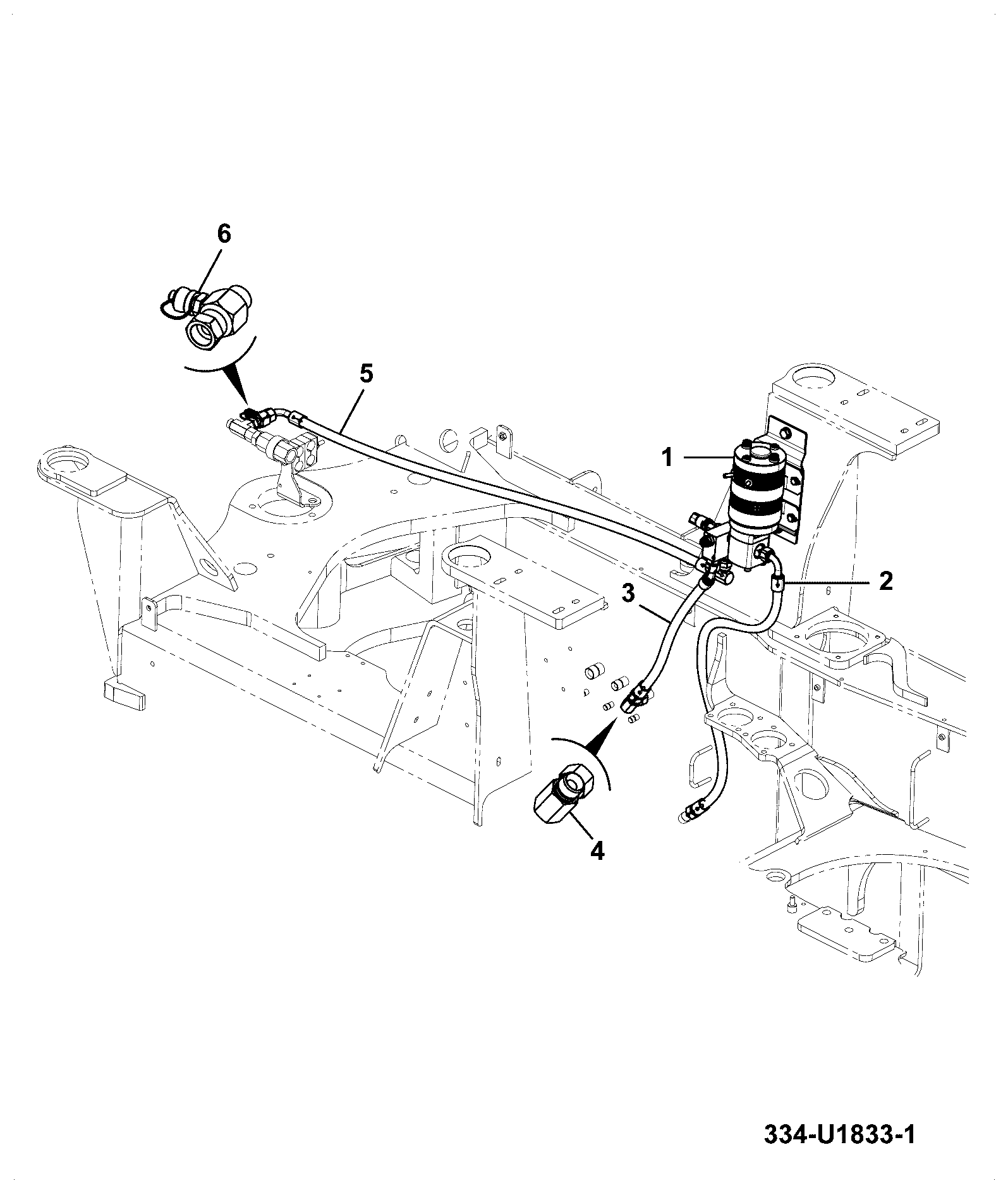 Сборка 334/U1843 JCB