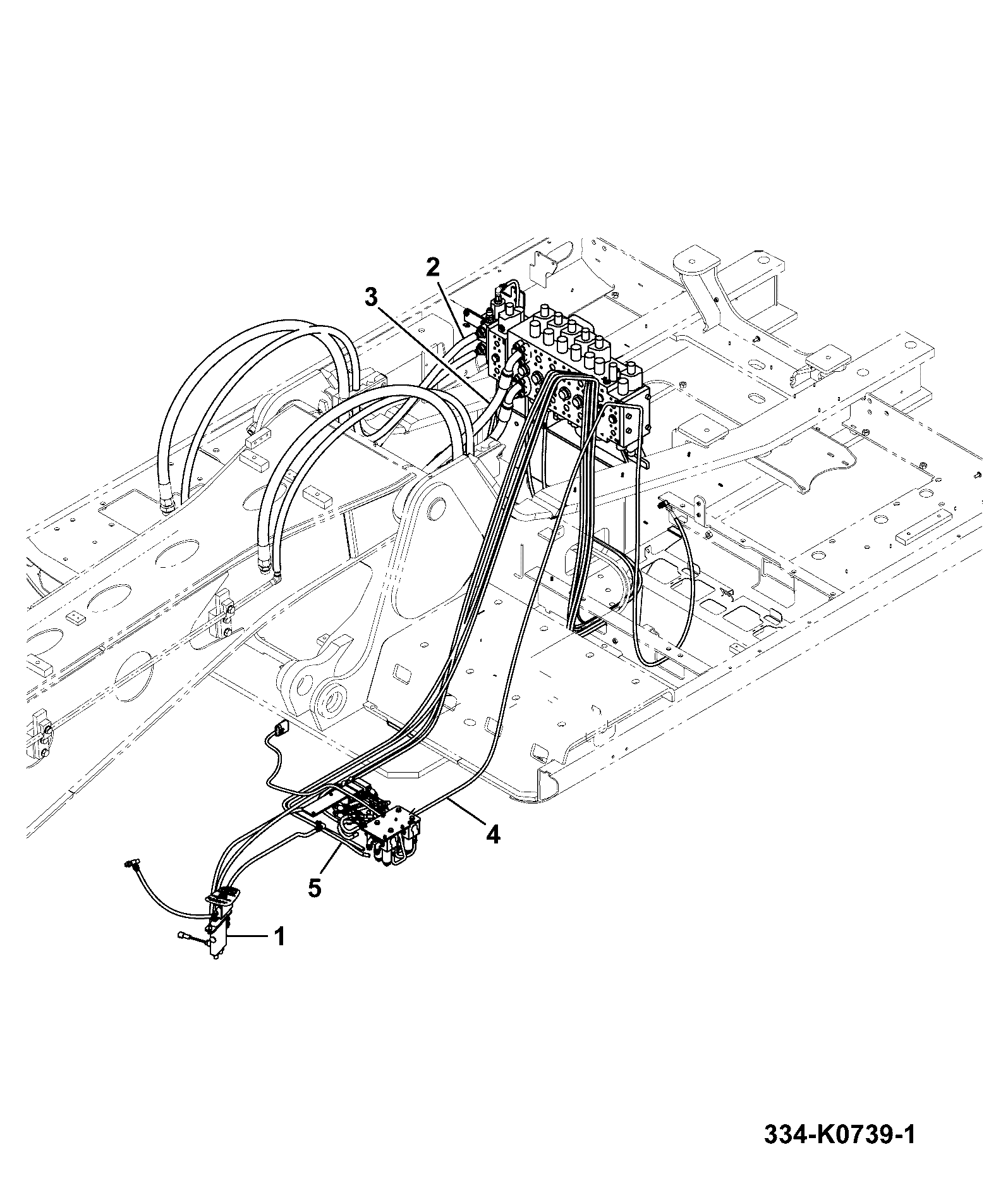 Контур 334/K0675 JCB