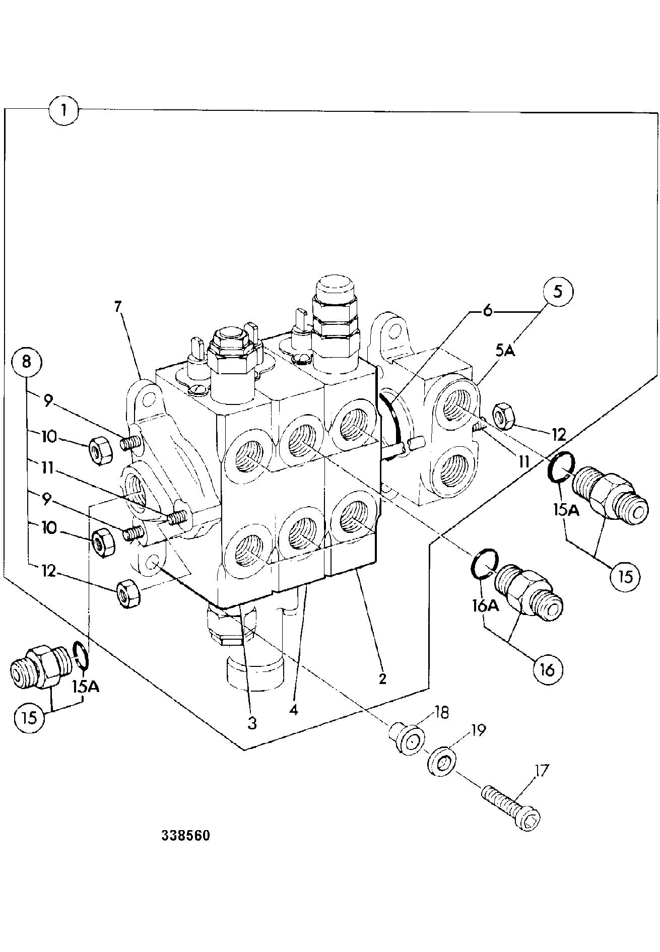 Клапан 25/220551 JCB