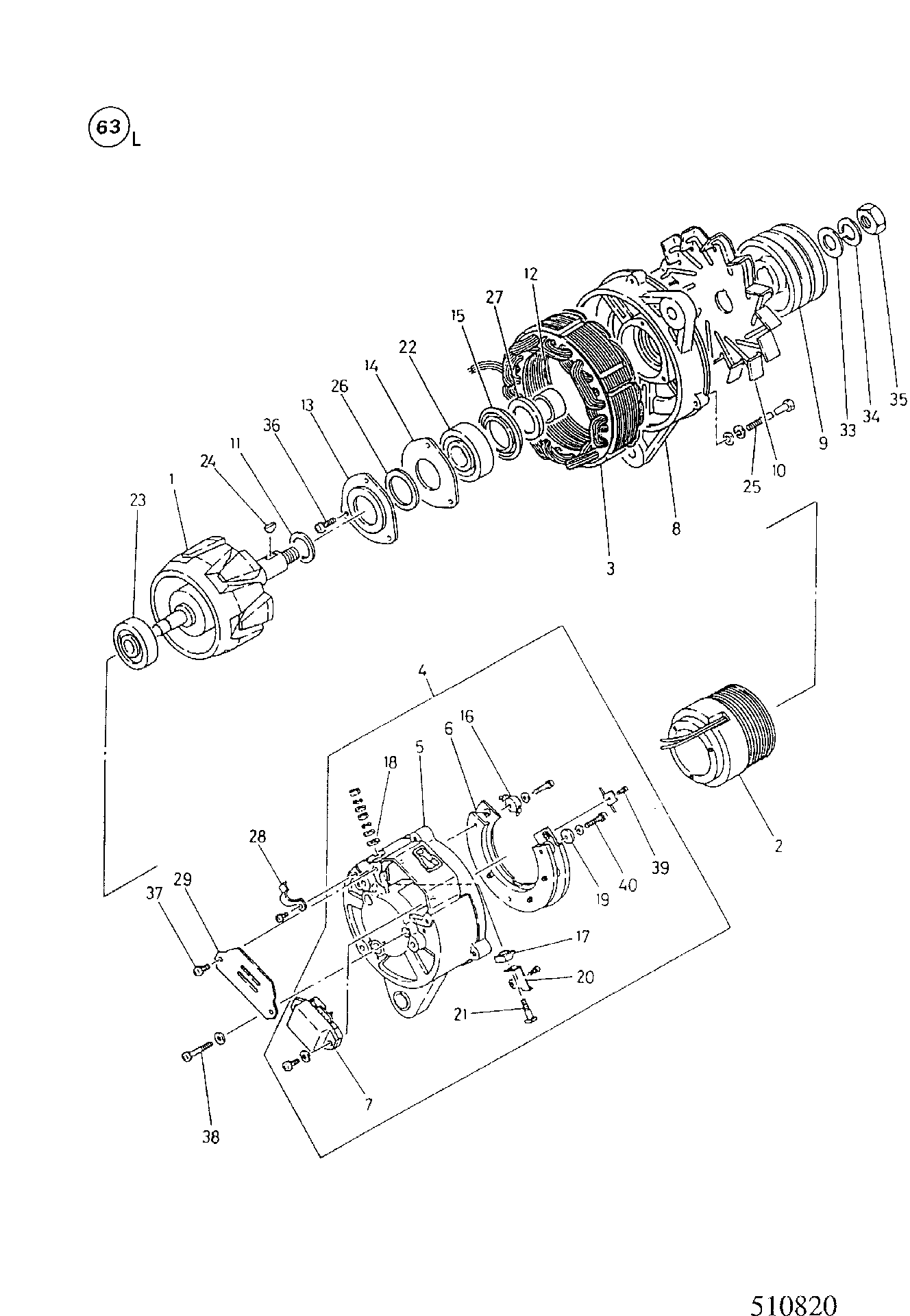 клемма 1812295820 JCB