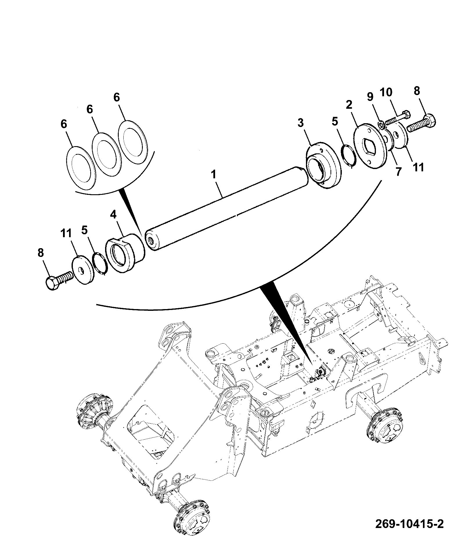 Корпус 265/00228 JCB