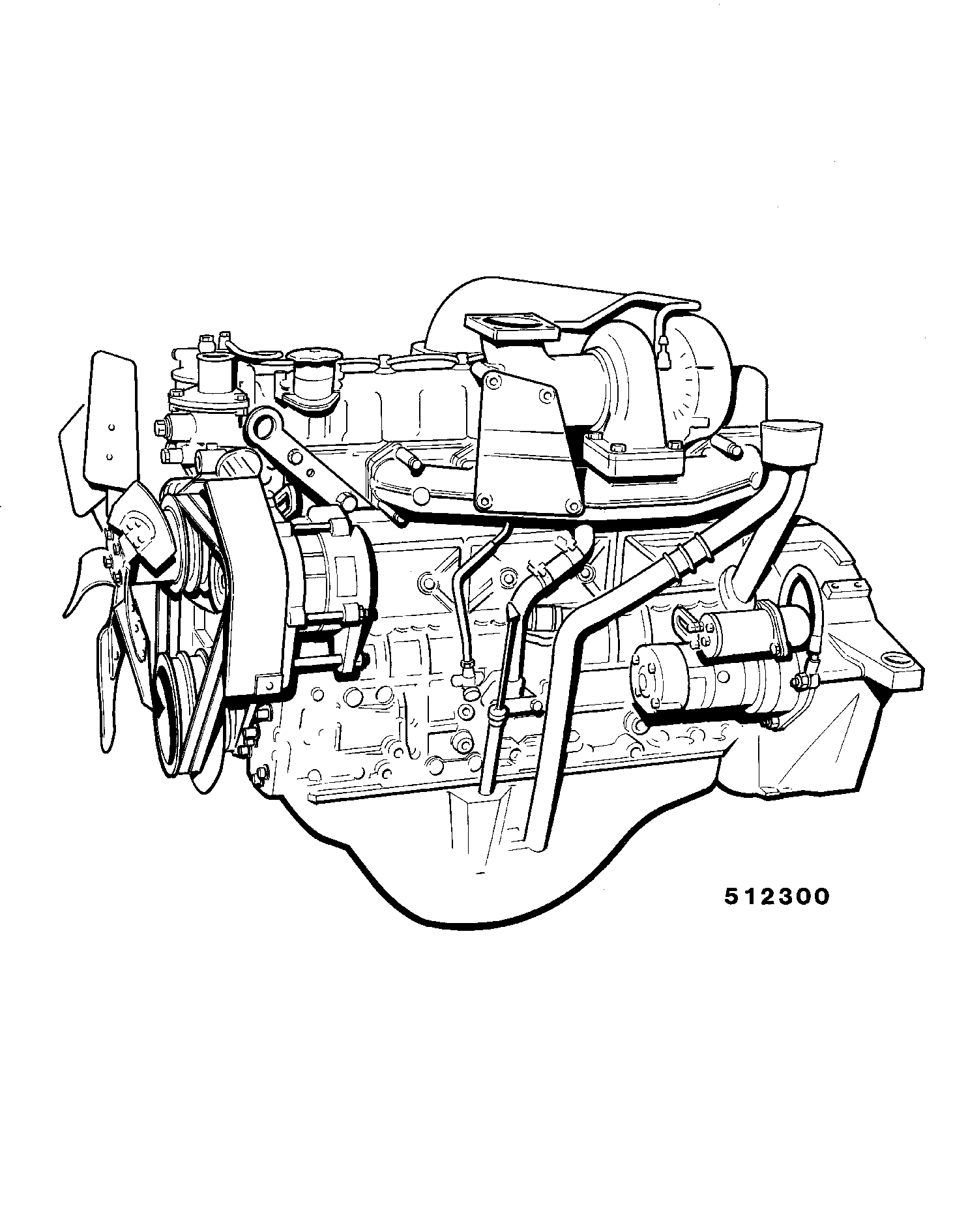 двигатель 01/145152 JCB