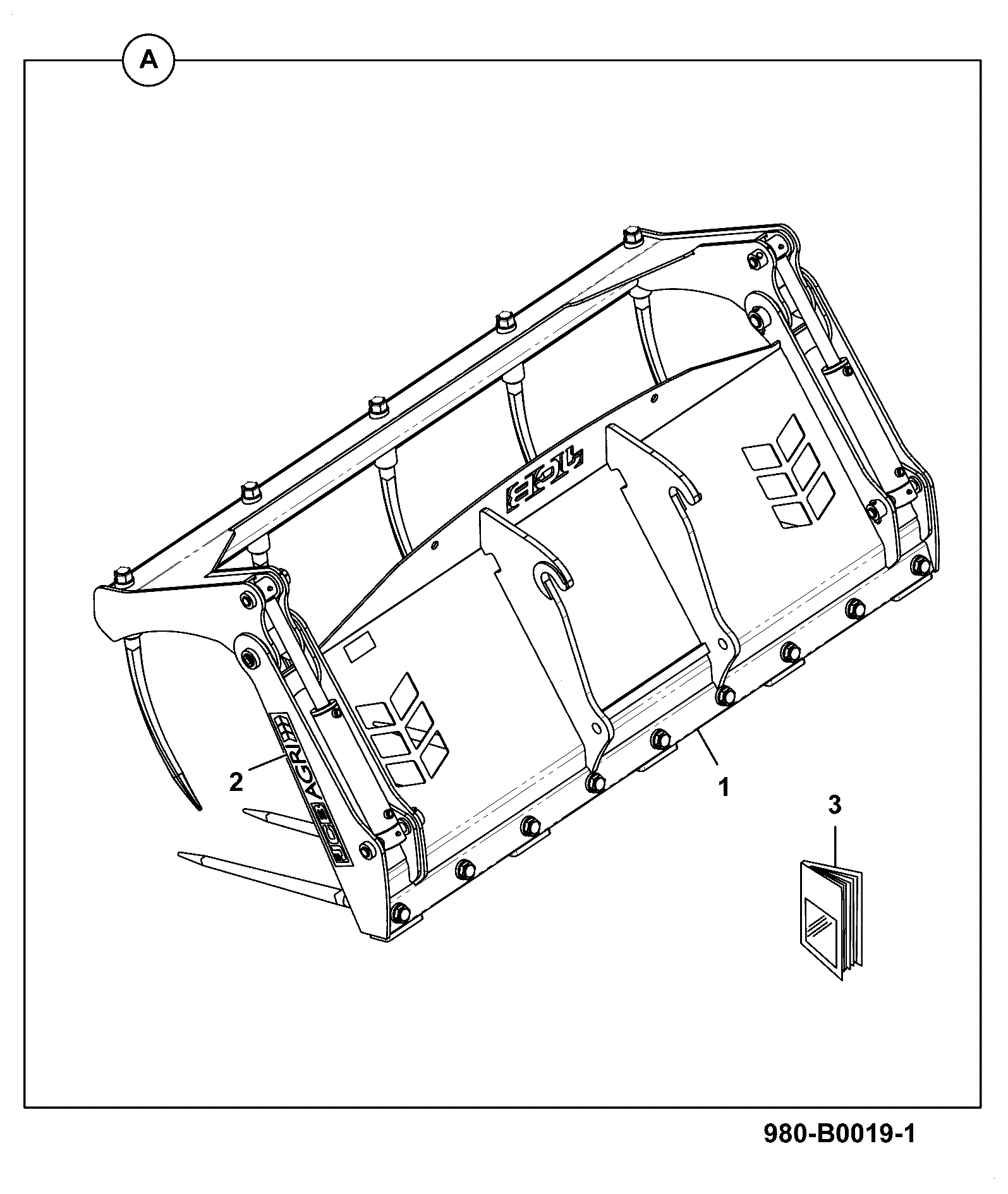 Сборка 980/B0019 JCB