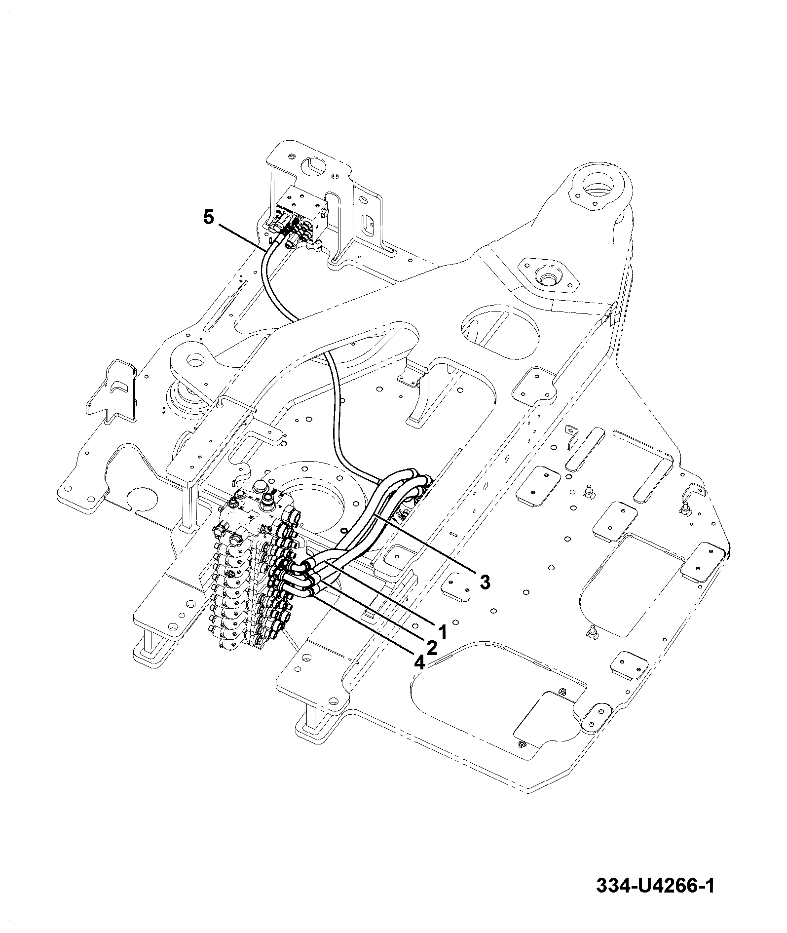 Шланг 334/U4209 JCB