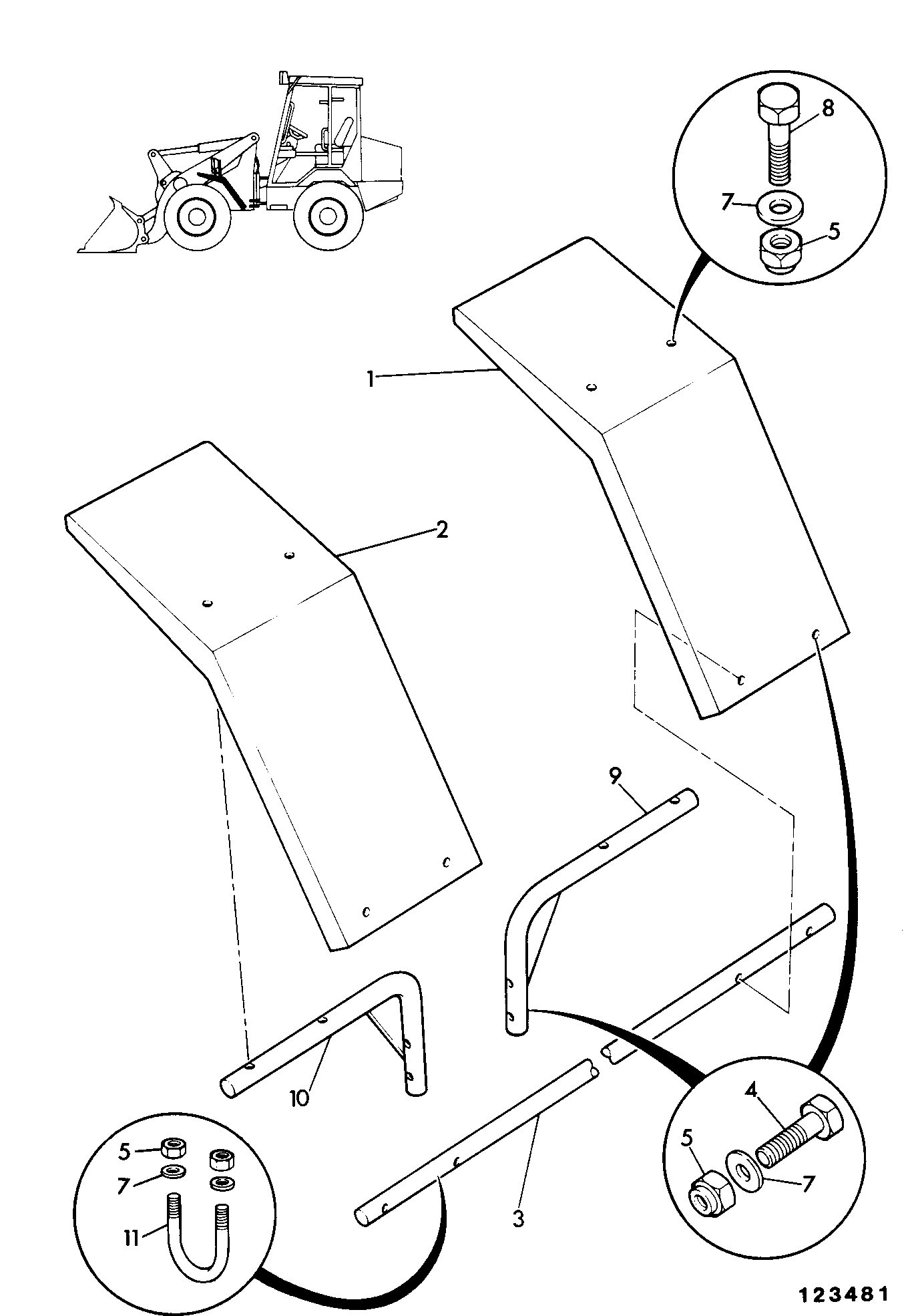 Стержень 266/35200 JCB