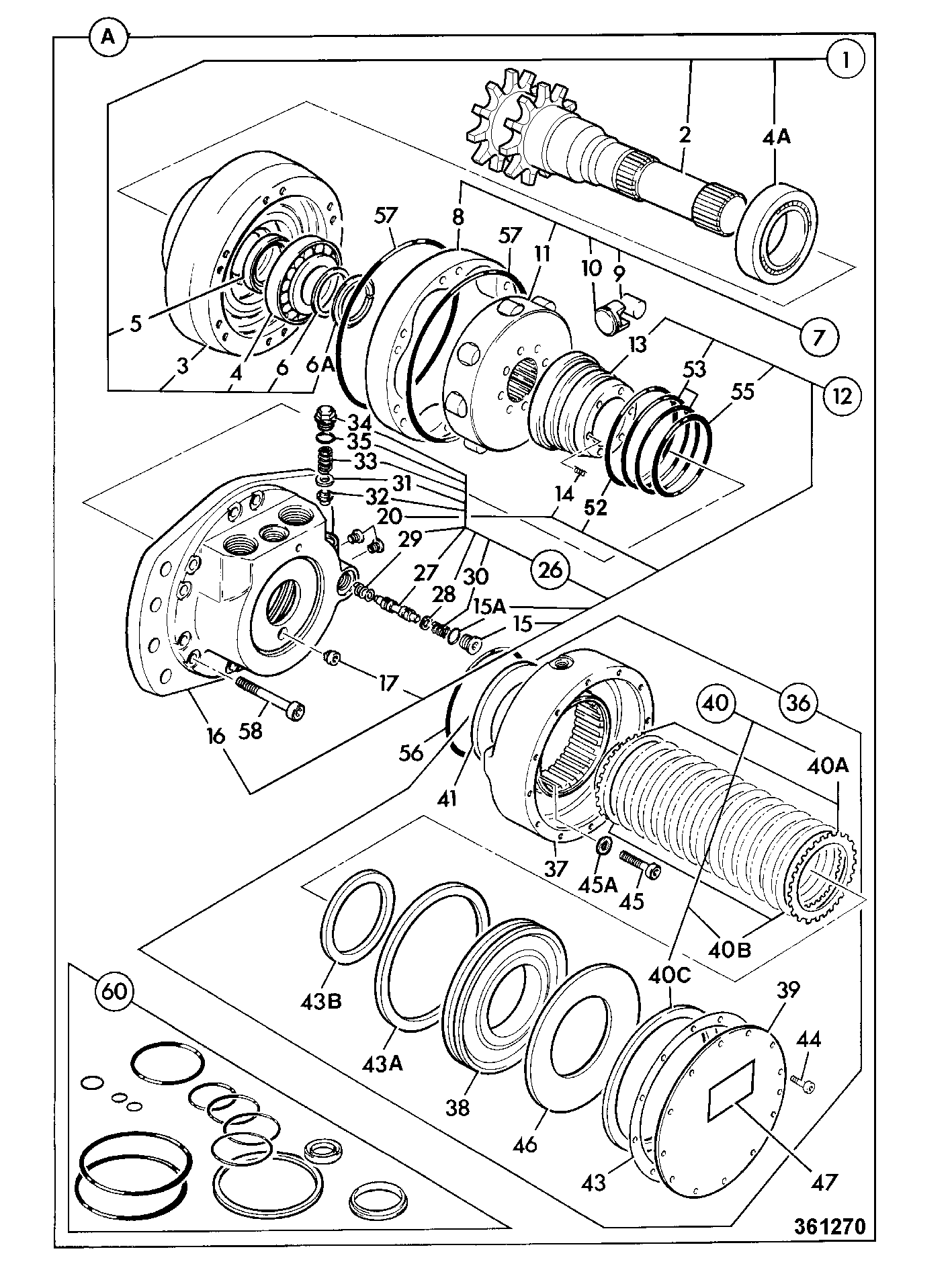 Уплотнение 20/950450 JCB
