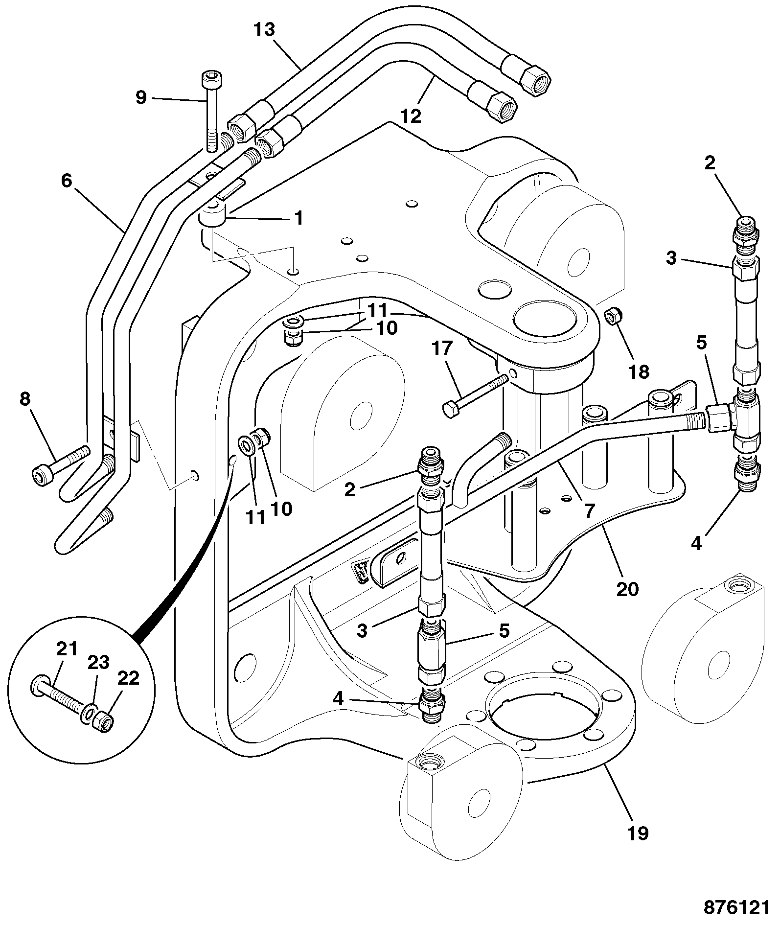 Каретка 331/63467 JCB