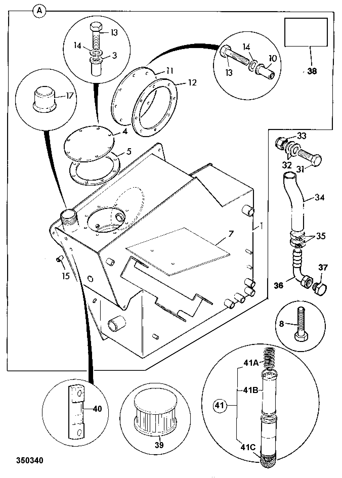 Прокладка 813/10132 JCB