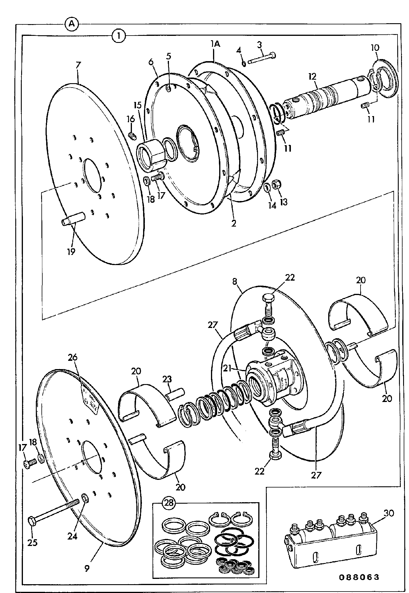Распорка 190/20209 JCB