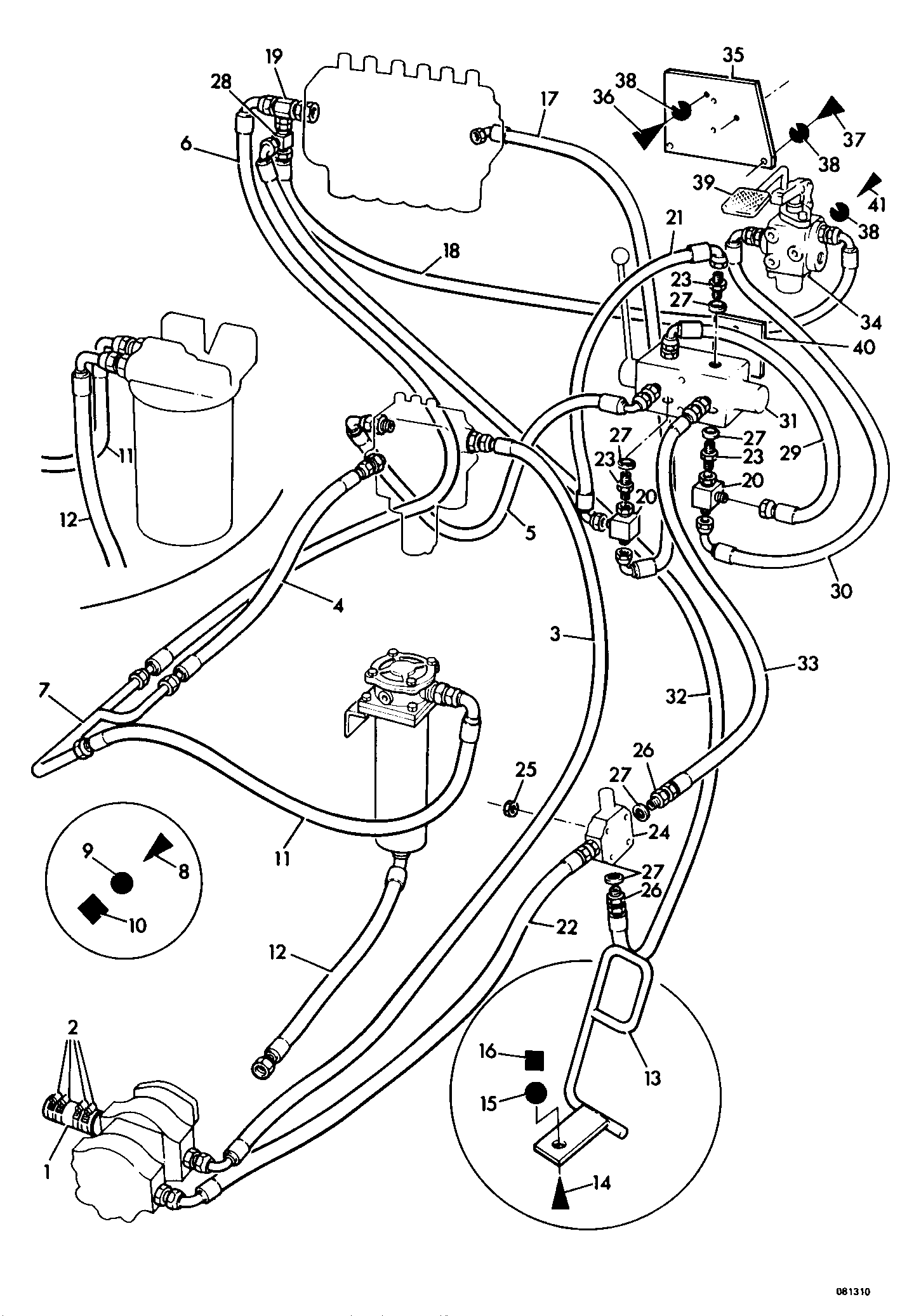 Комплект 25/918110 JCB