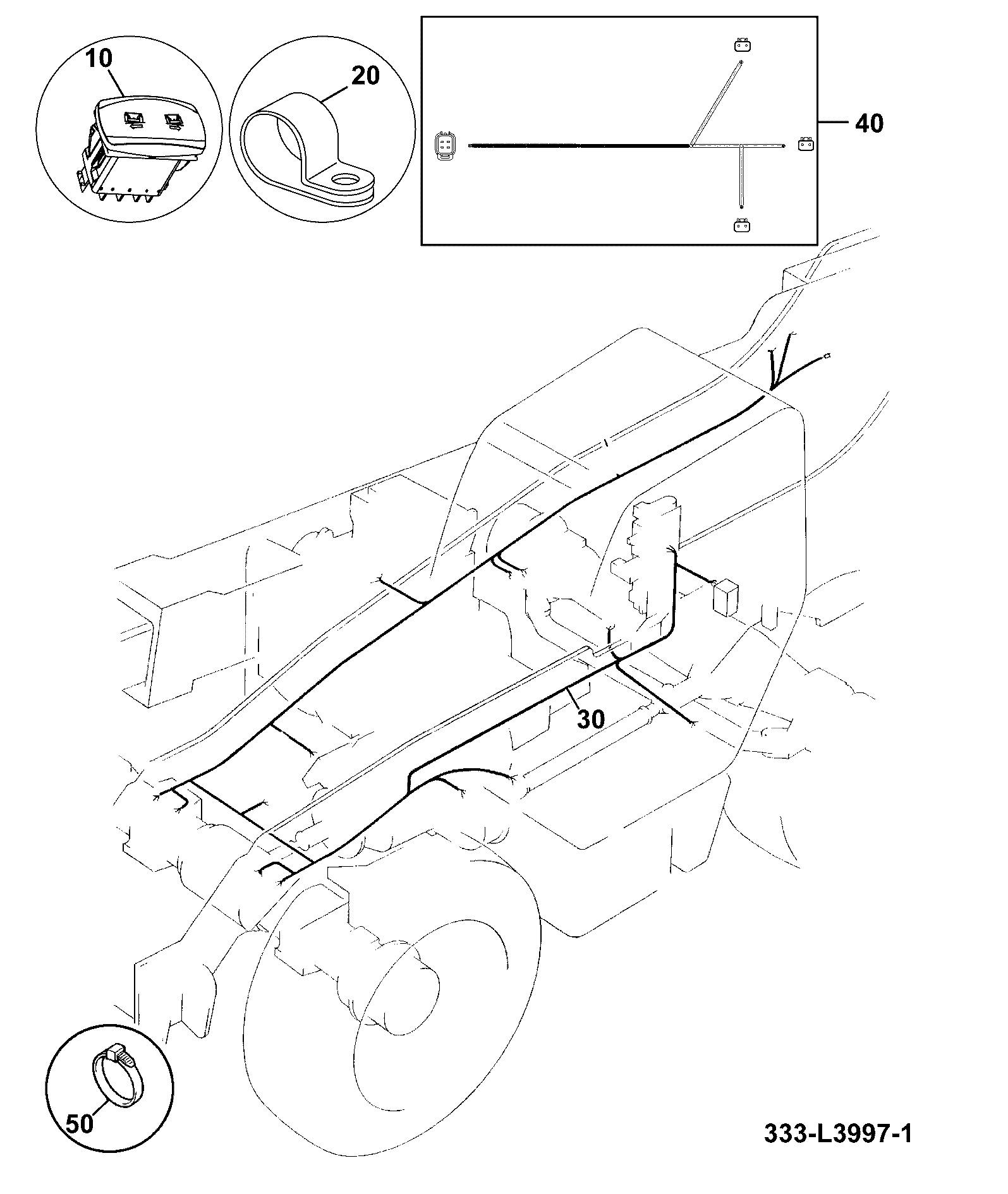 Жгут проводов 721/G0809 JCB