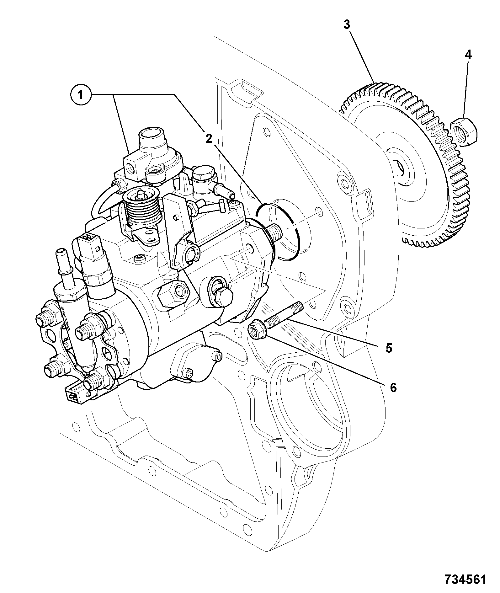 Насос 320/06752 JCB