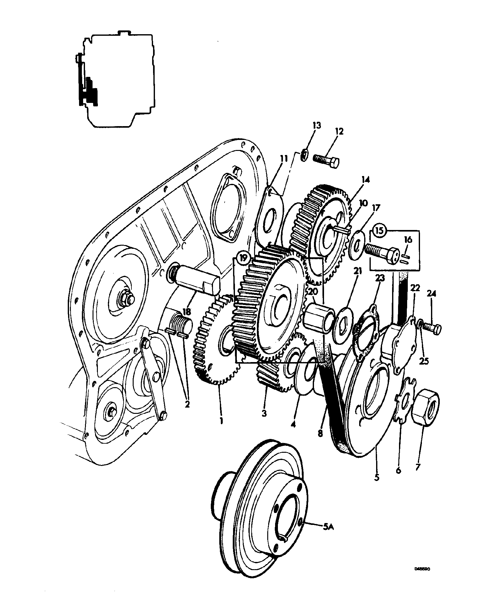 гайка 02/301239 JCB