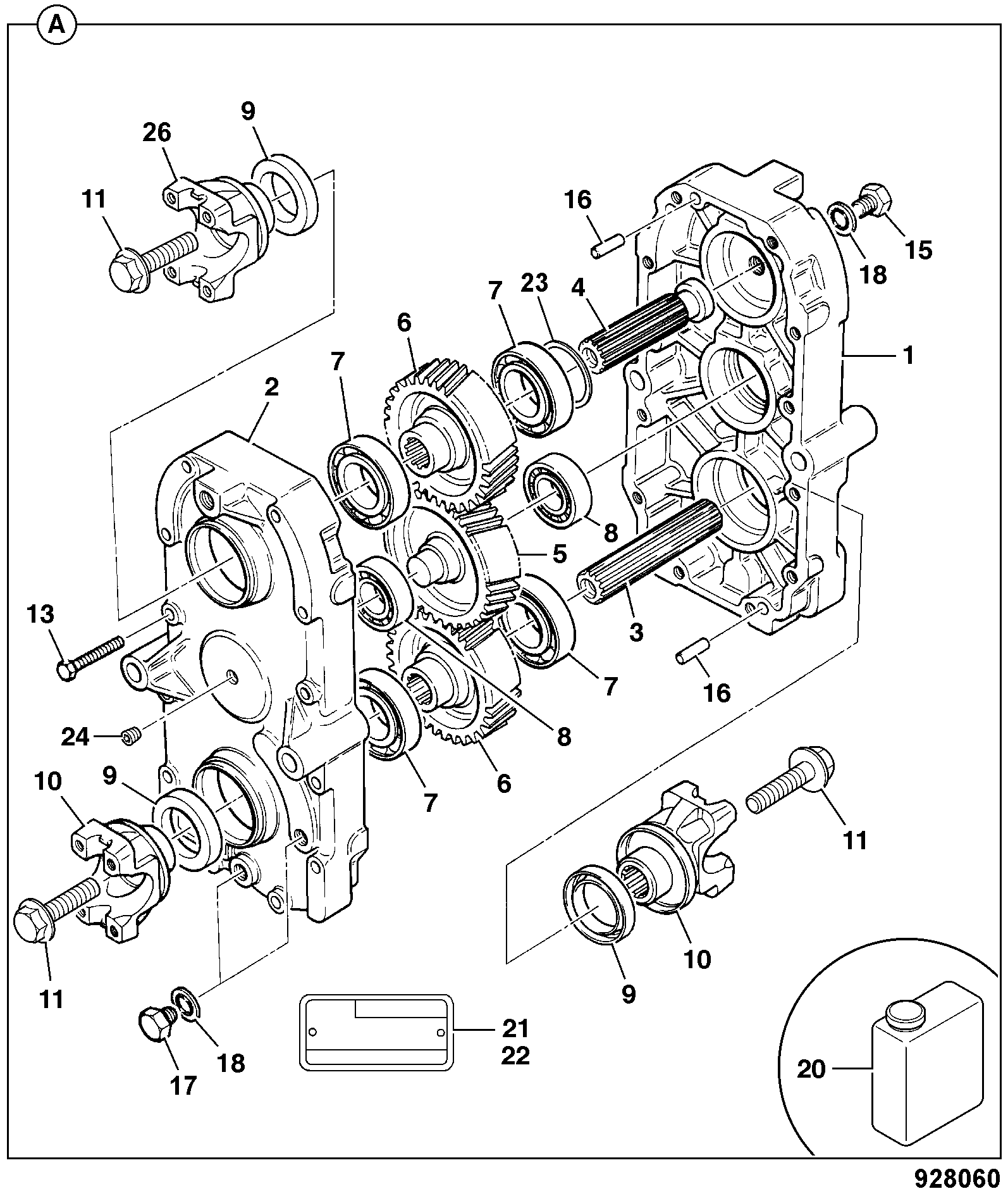 Подшипник 907/53200 JCB