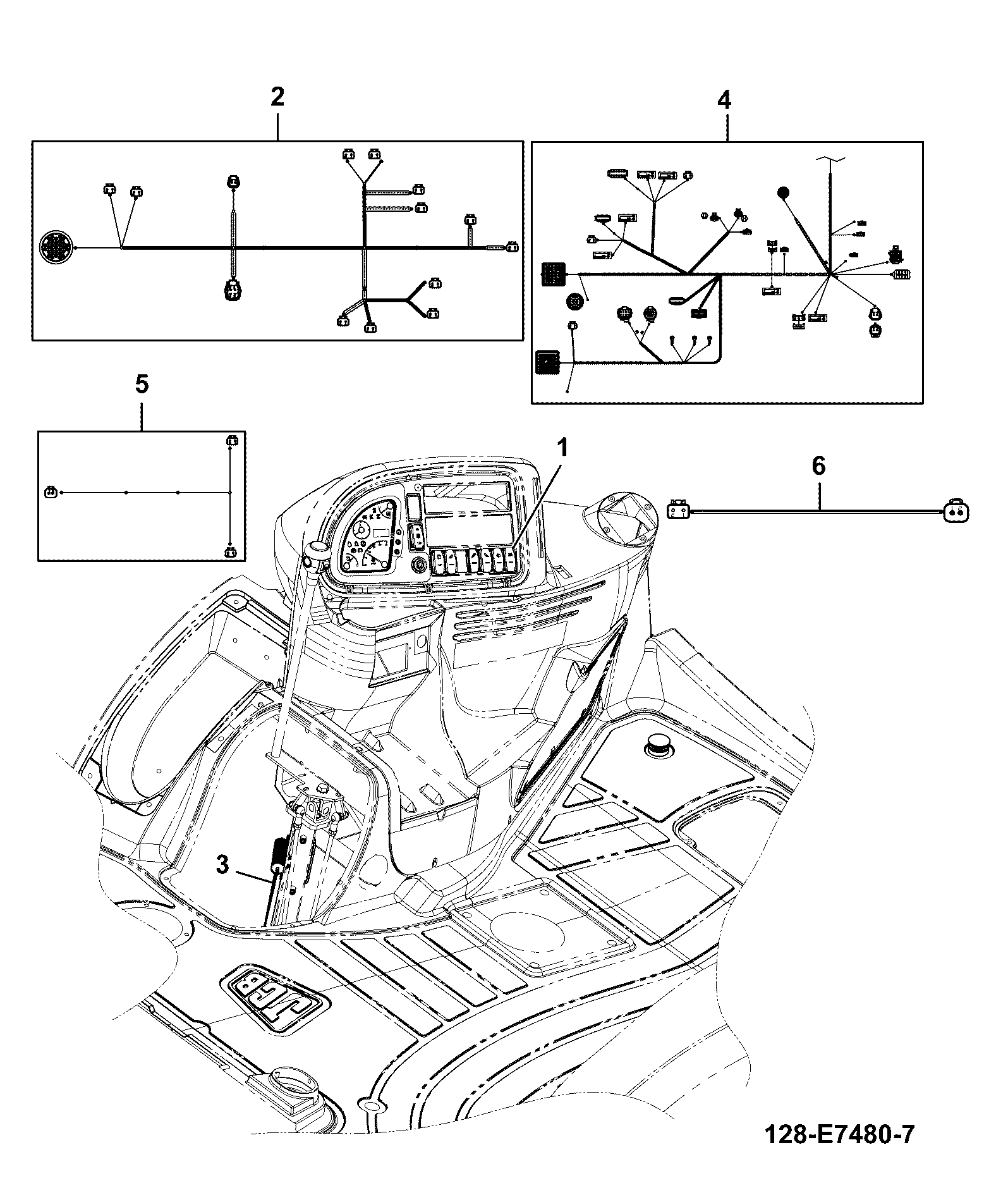 установка 128/E2148 JCB
