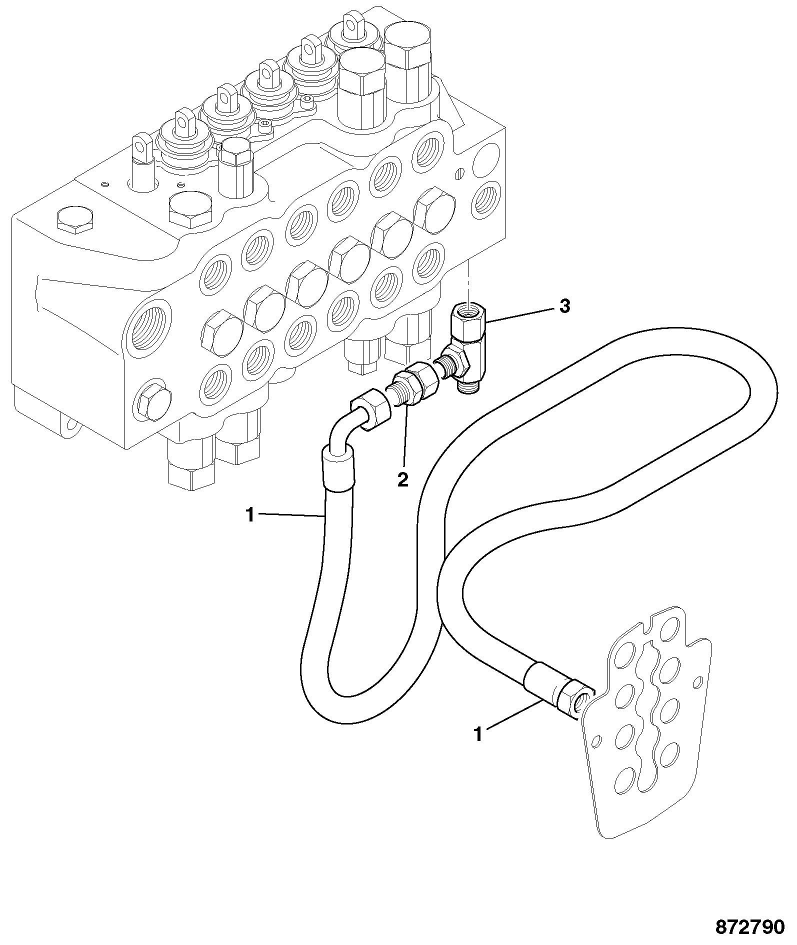 Переходник 816/90188 JCB