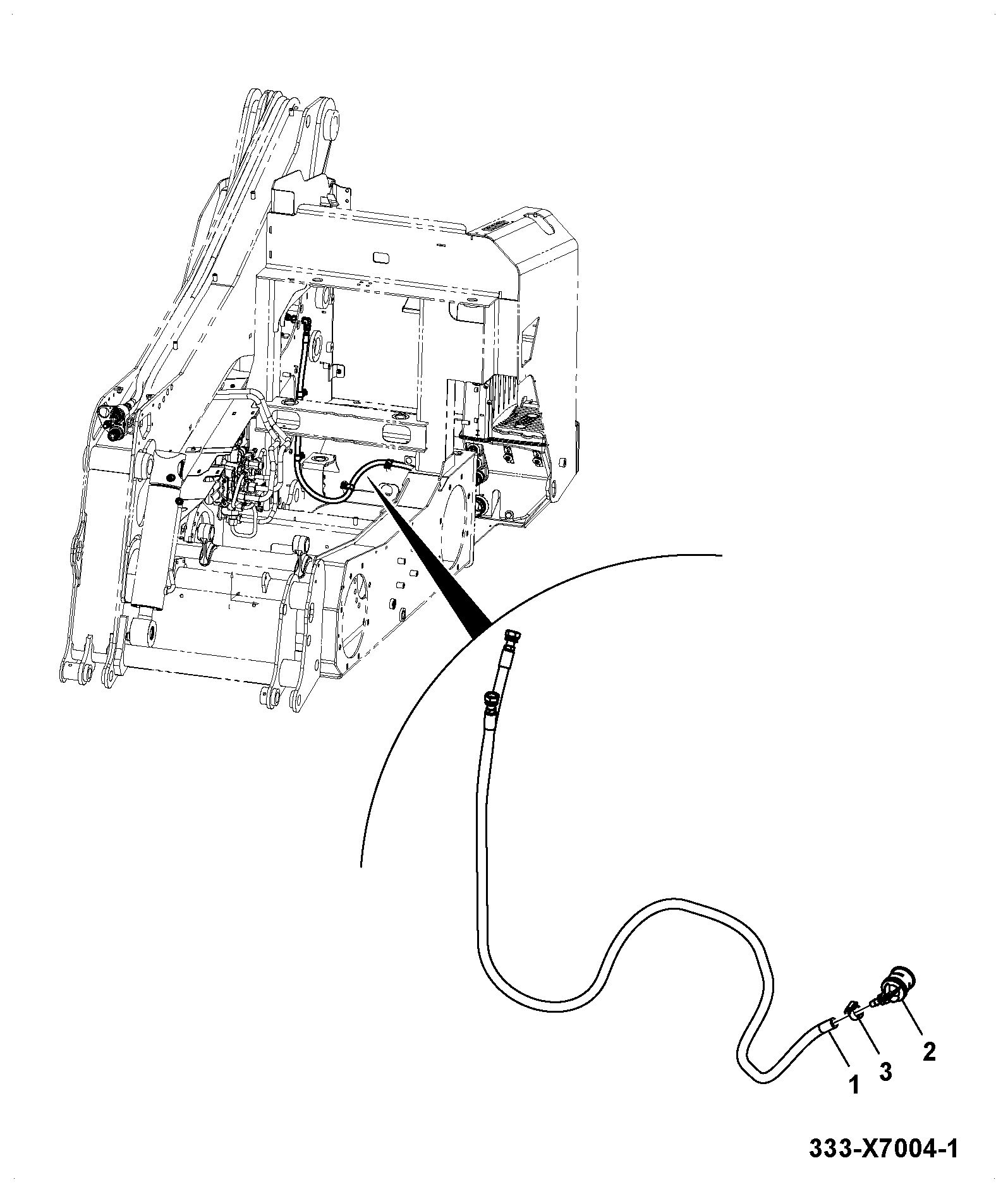 Разъём 333/X2587 JCB