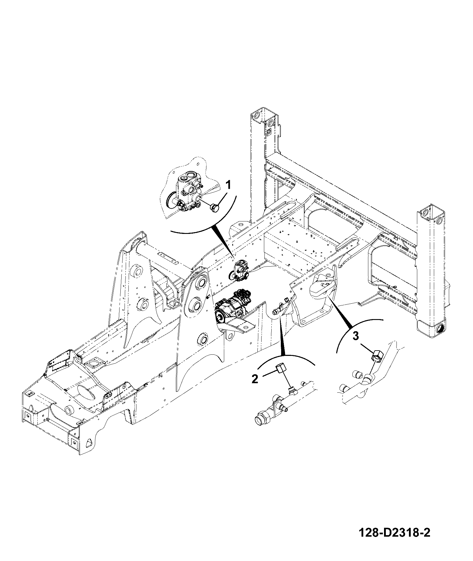 Установка 128/D2318 JCB