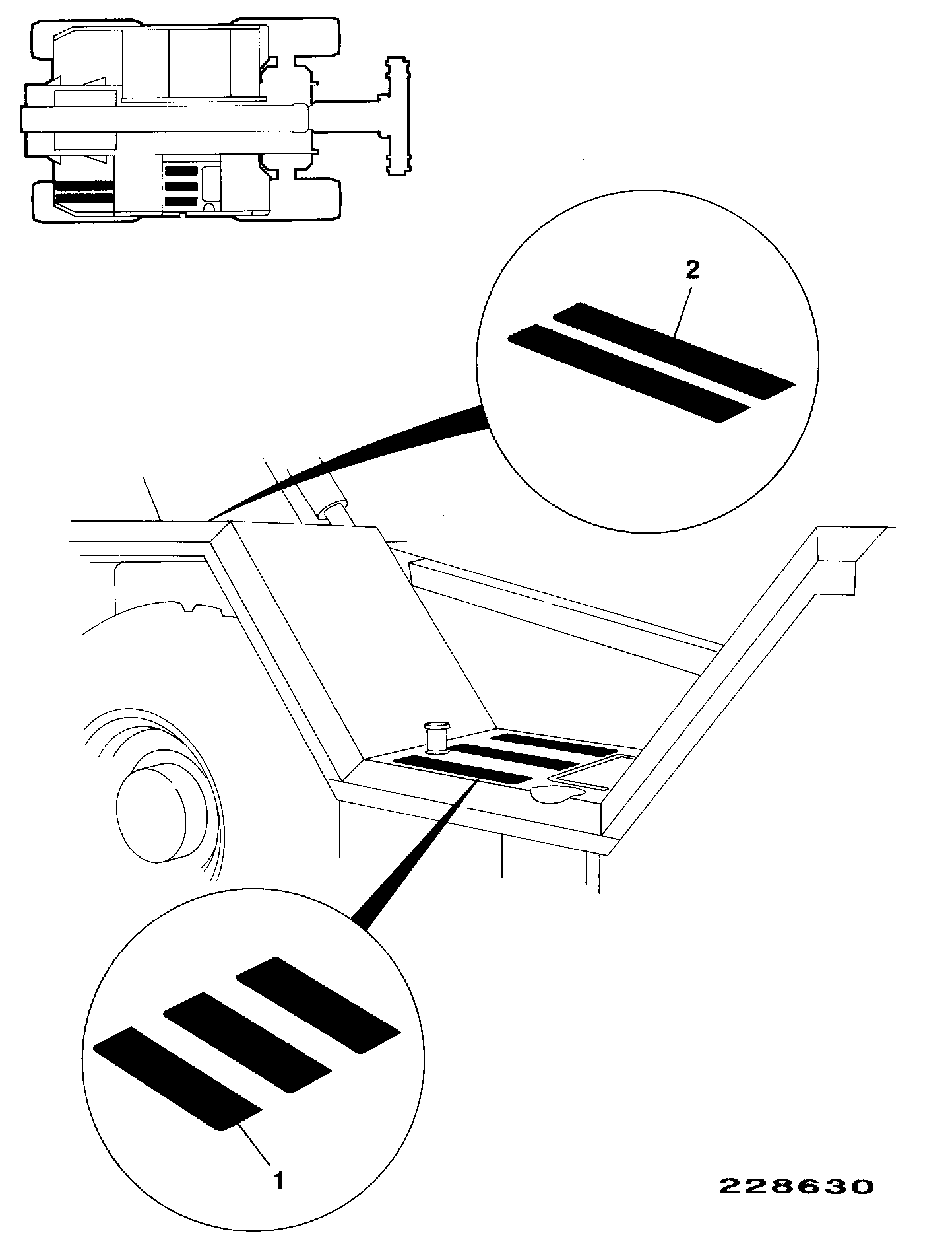 Накладка 926/01401 JCB