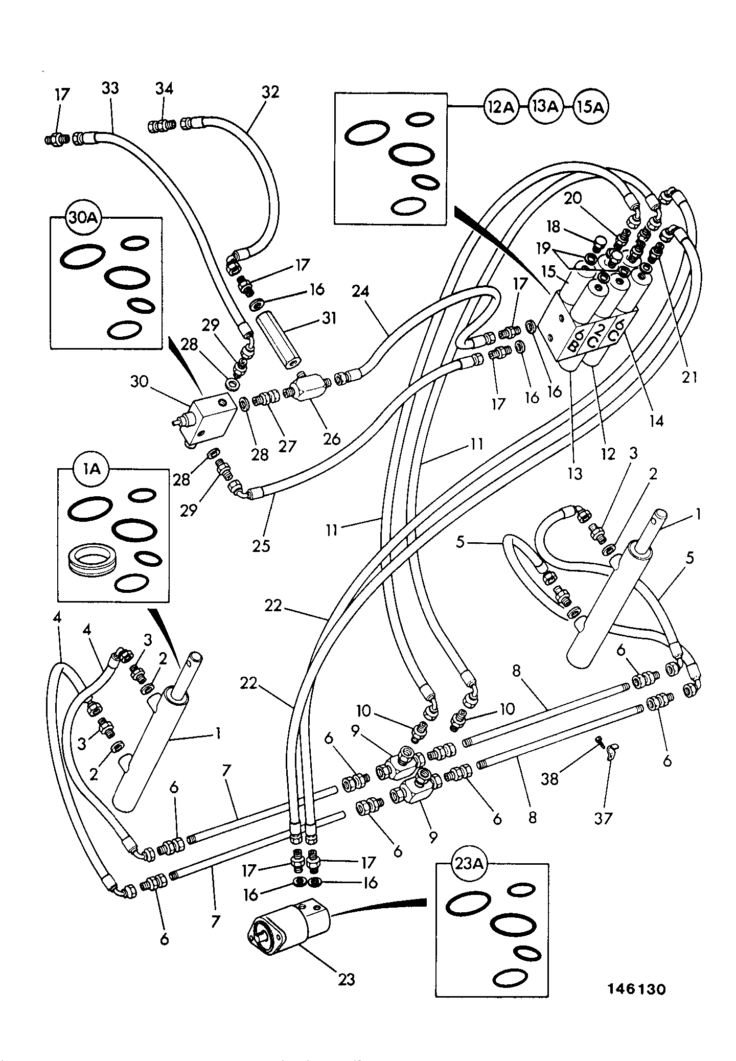 Переходник 903/04061 JCB