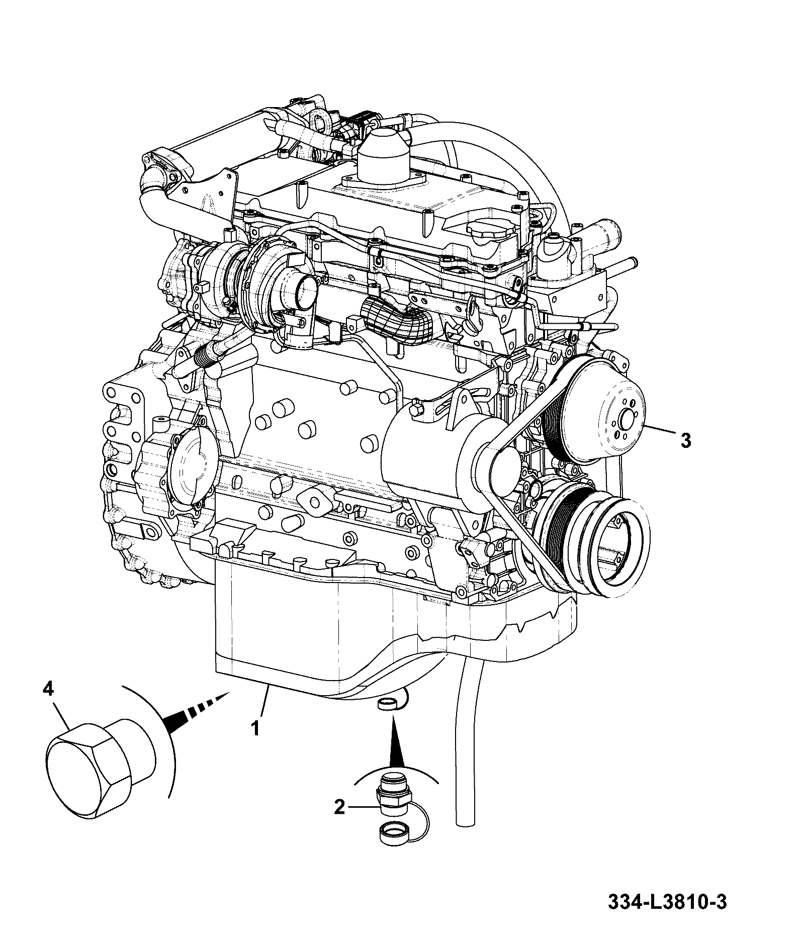 Двигатель 333/L9744 JCB