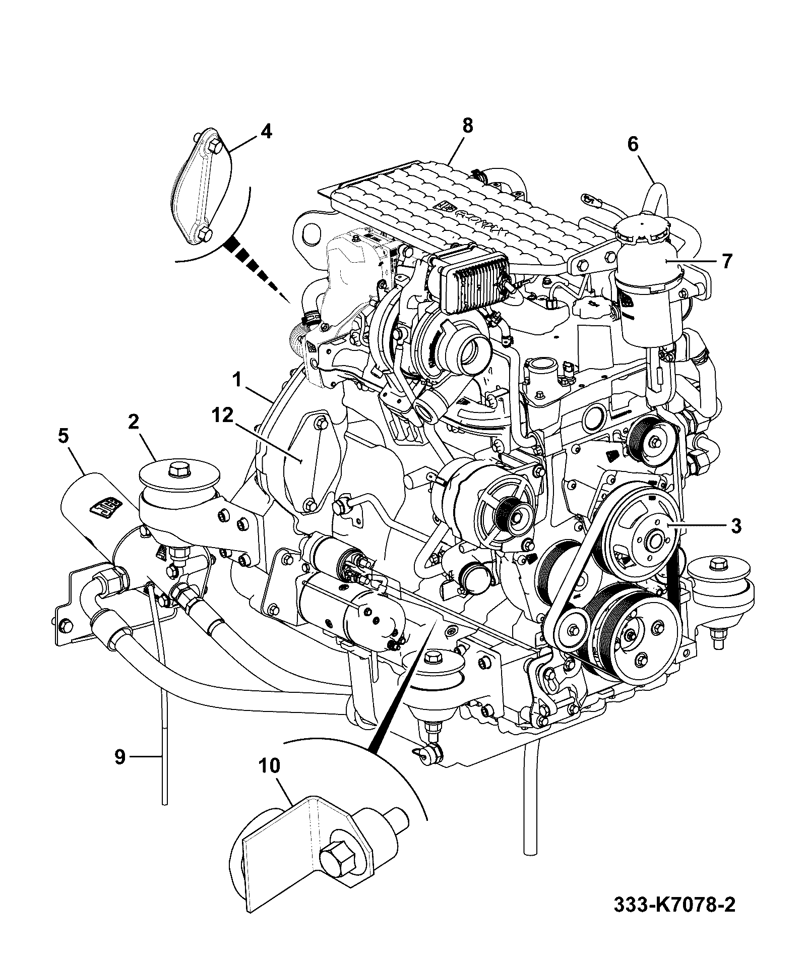 Трубы 320/21182 JCB