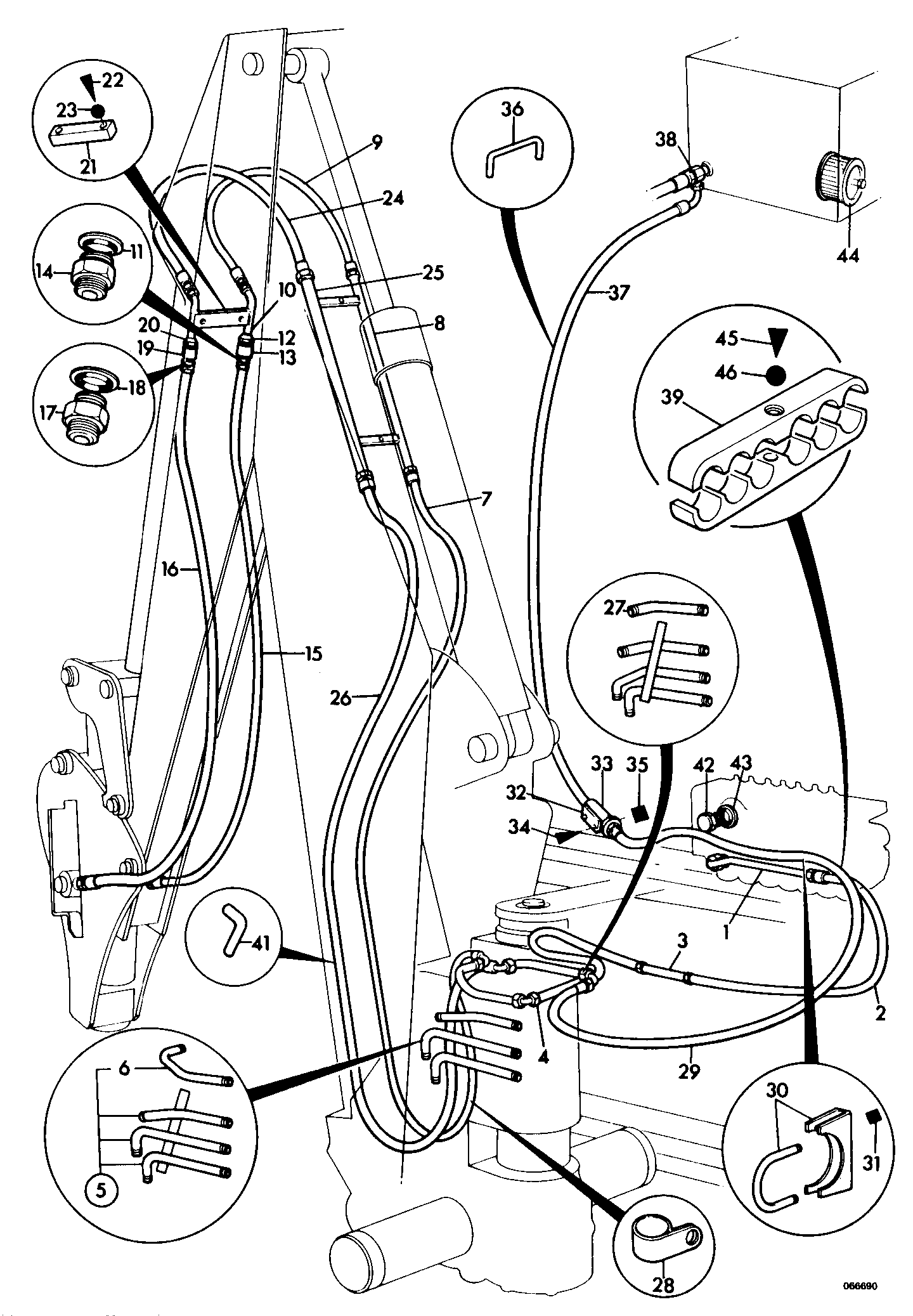 планка 121/64301 JCB